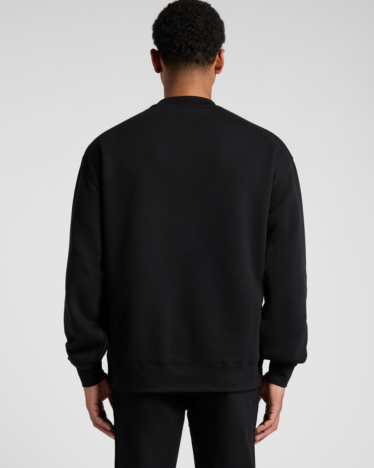 Felpa girocollo relaxed uomo