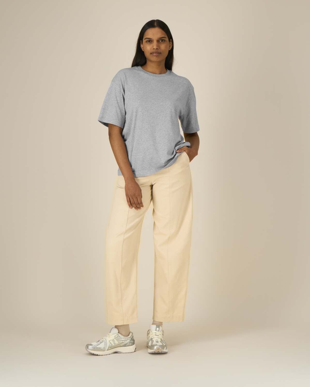 T-shirt relaxed mid-light unisex