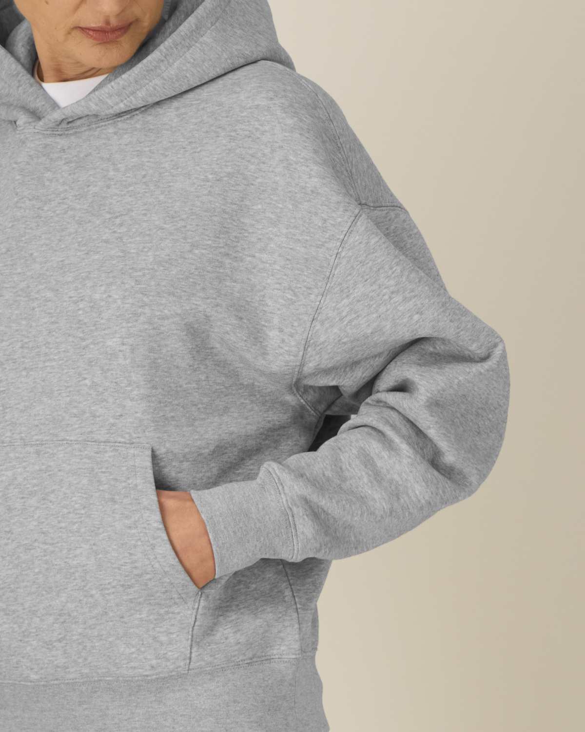 Felpa cappuccio boxy fit