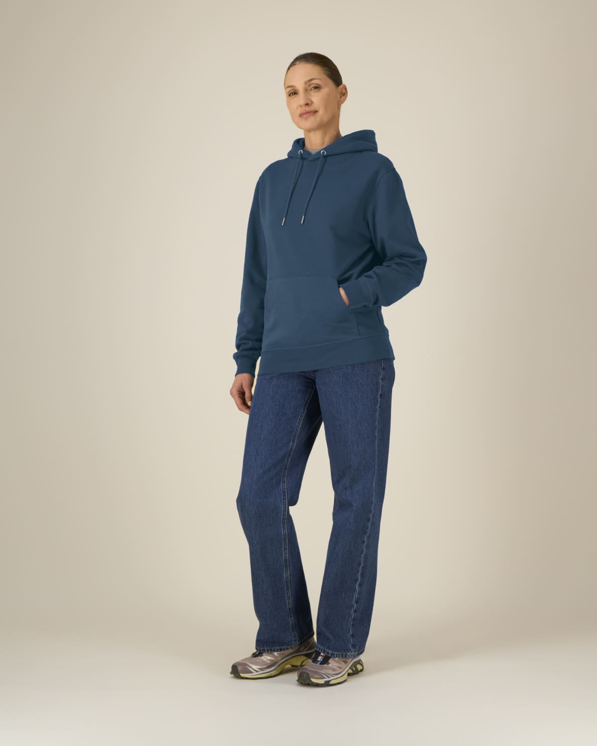Felpa cappuccio premium unisex