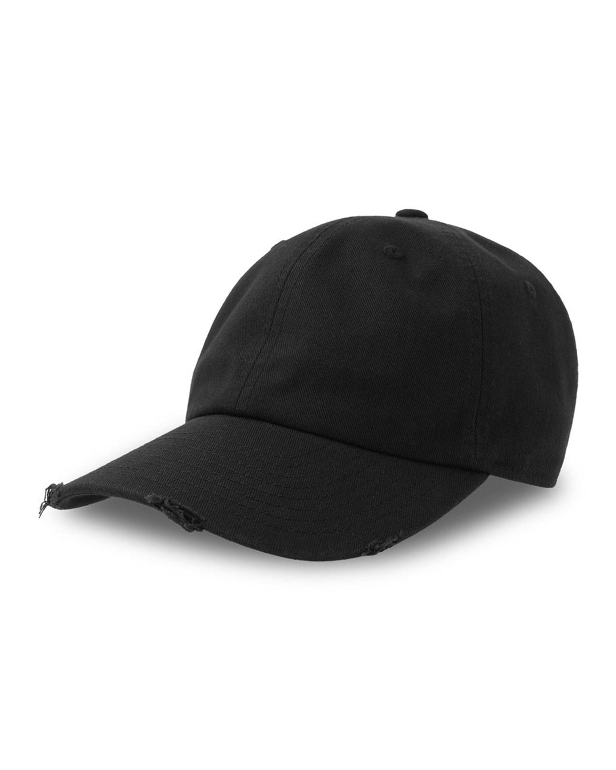 Cappellino dad hat destroyed in cotone organico