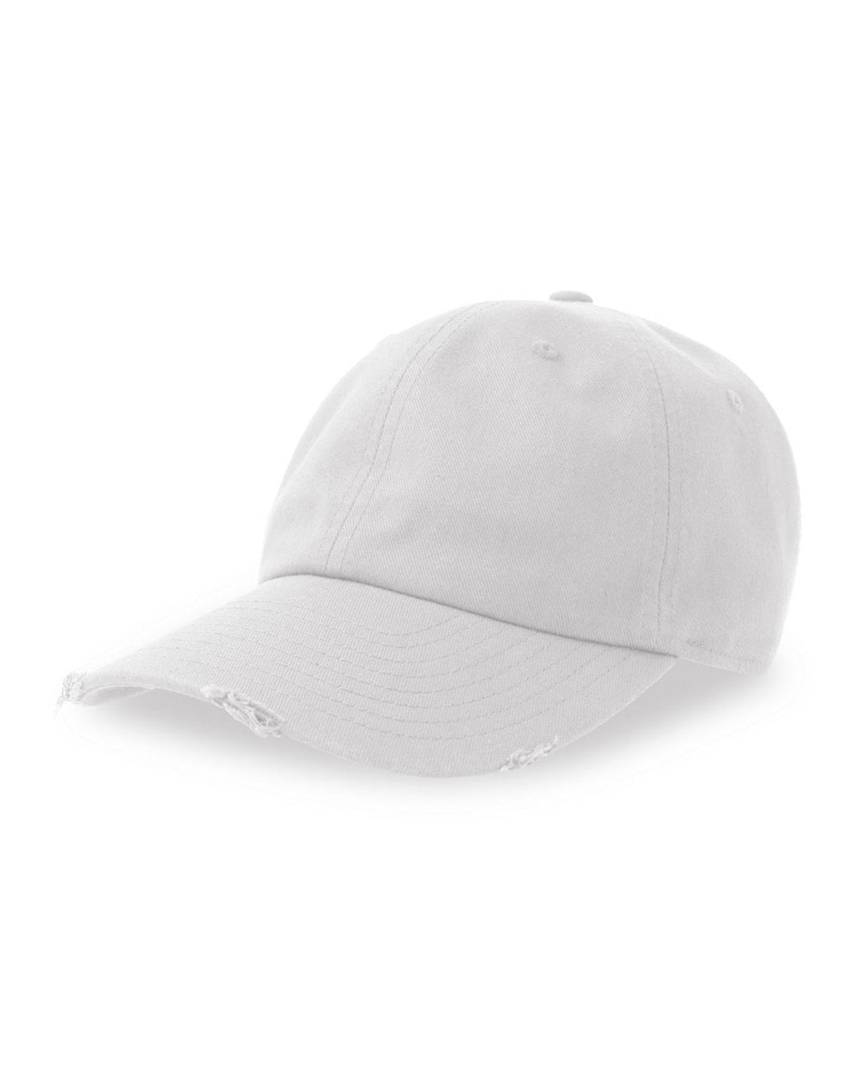 Cappellino dad hat destroyed in cotone organico