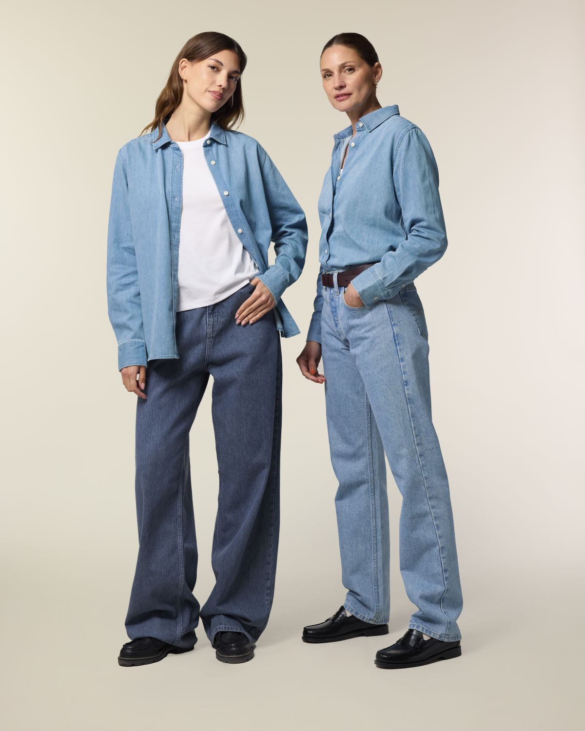 Camicia in denim Donna