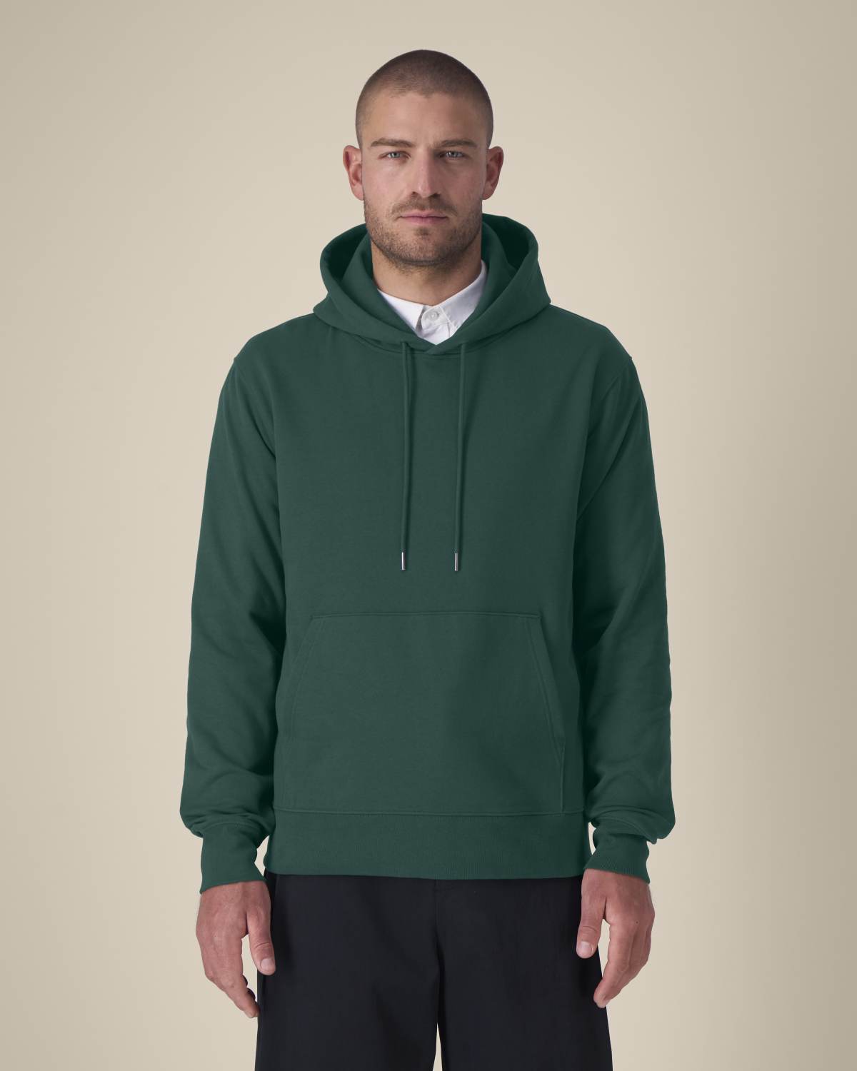 Felpa cappuccio in cotone riciclato unisex