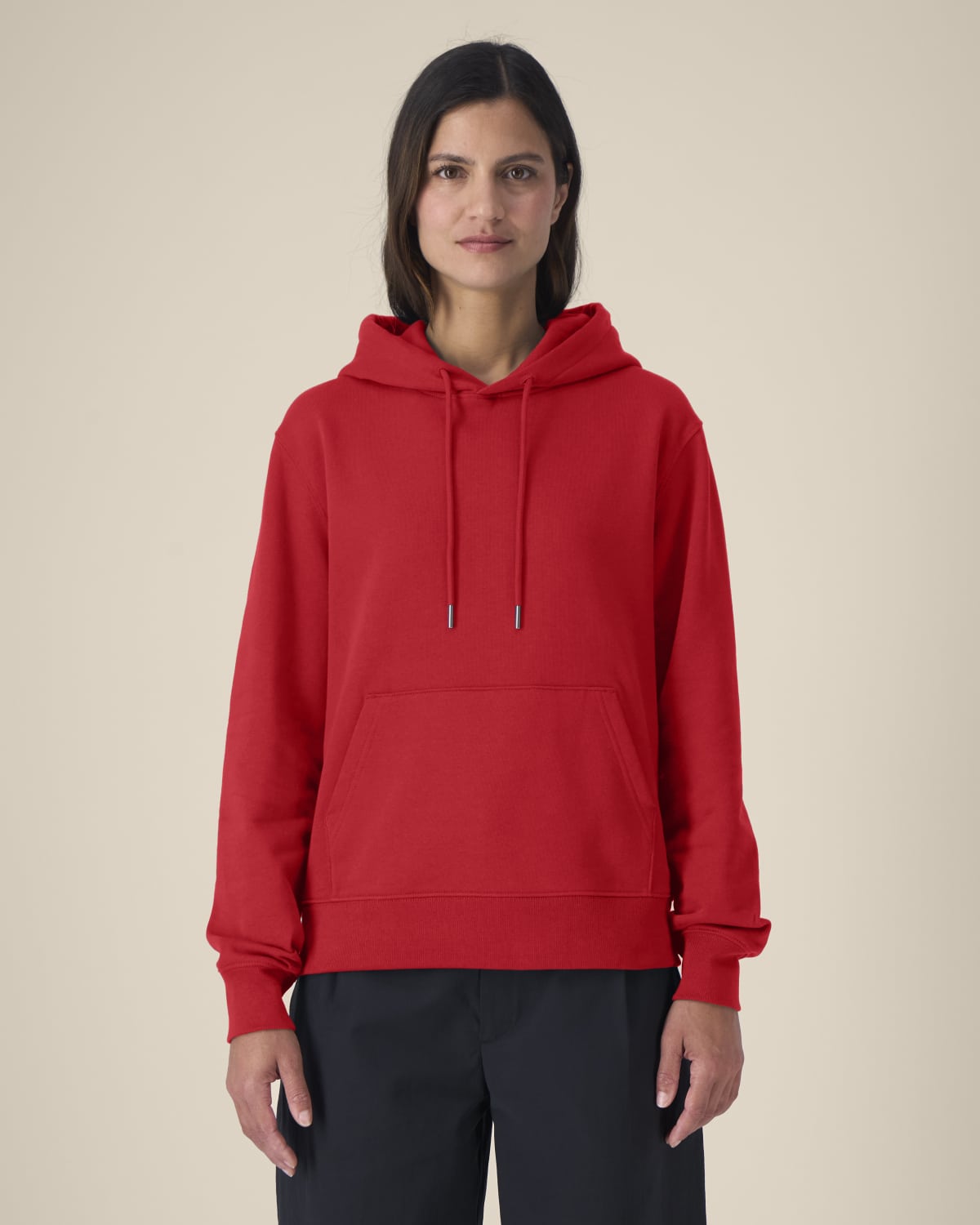 Felpa cappuccio in cotone riciclato unisex