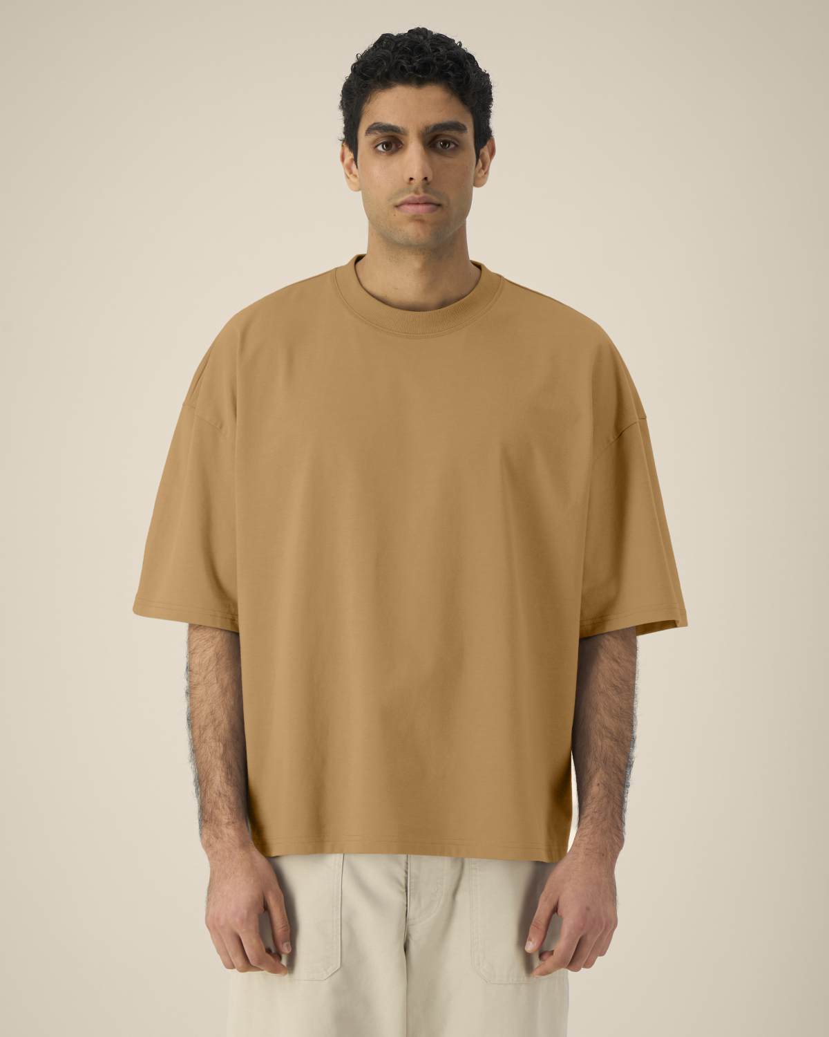T-shirt boxy in cotone riciclato unisex