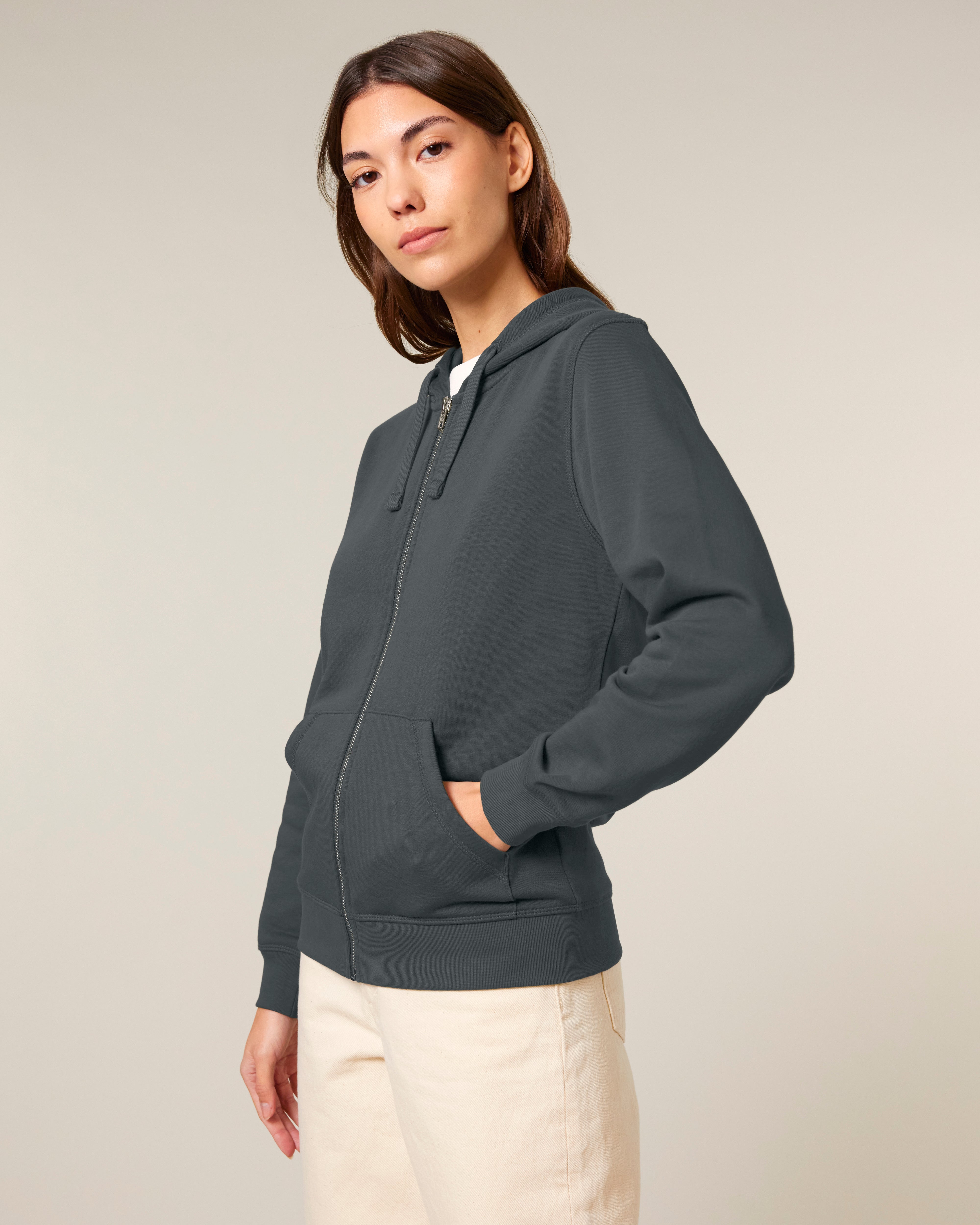 Felpa zip classic Unisex
