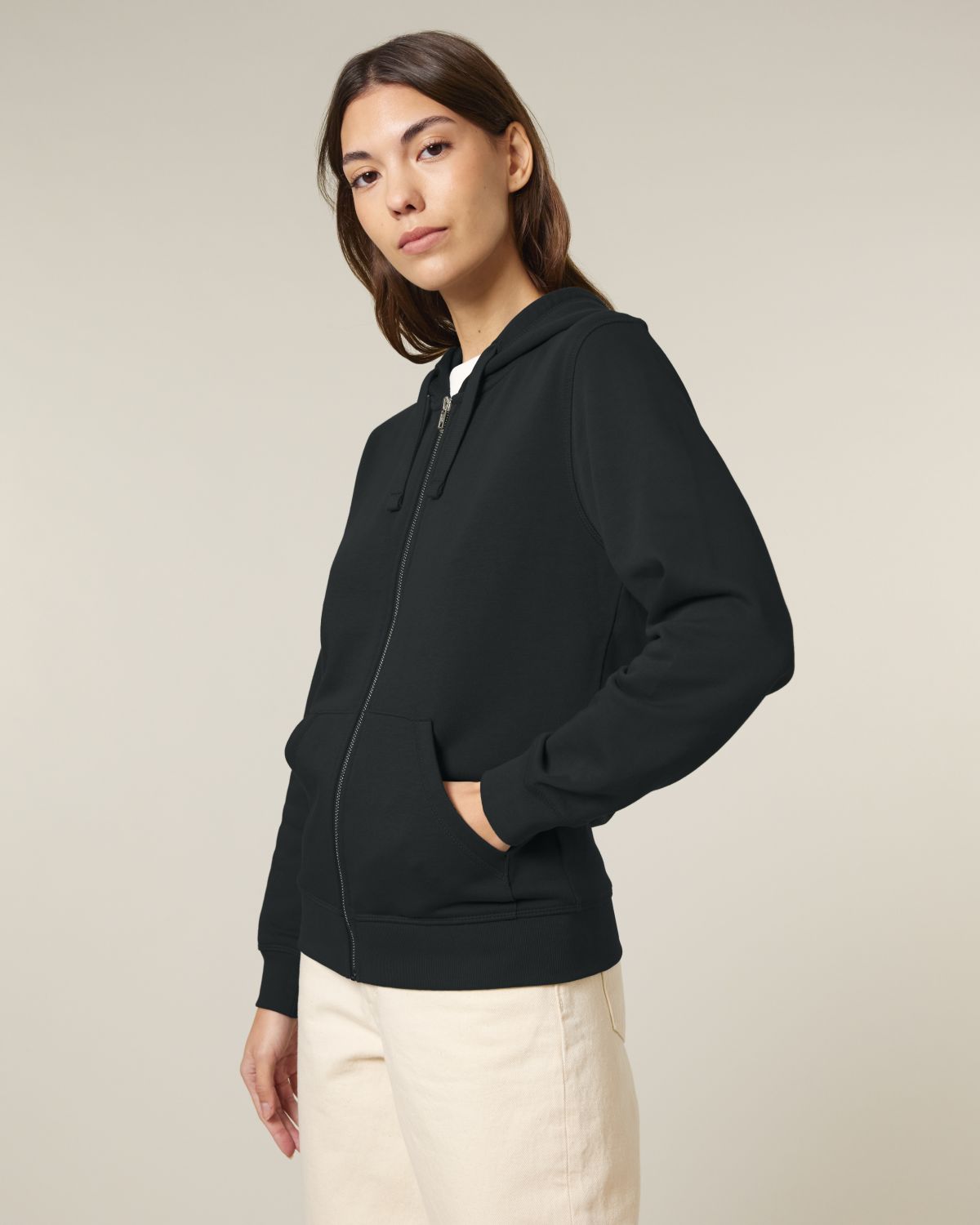 Felpa zip classic Unisex