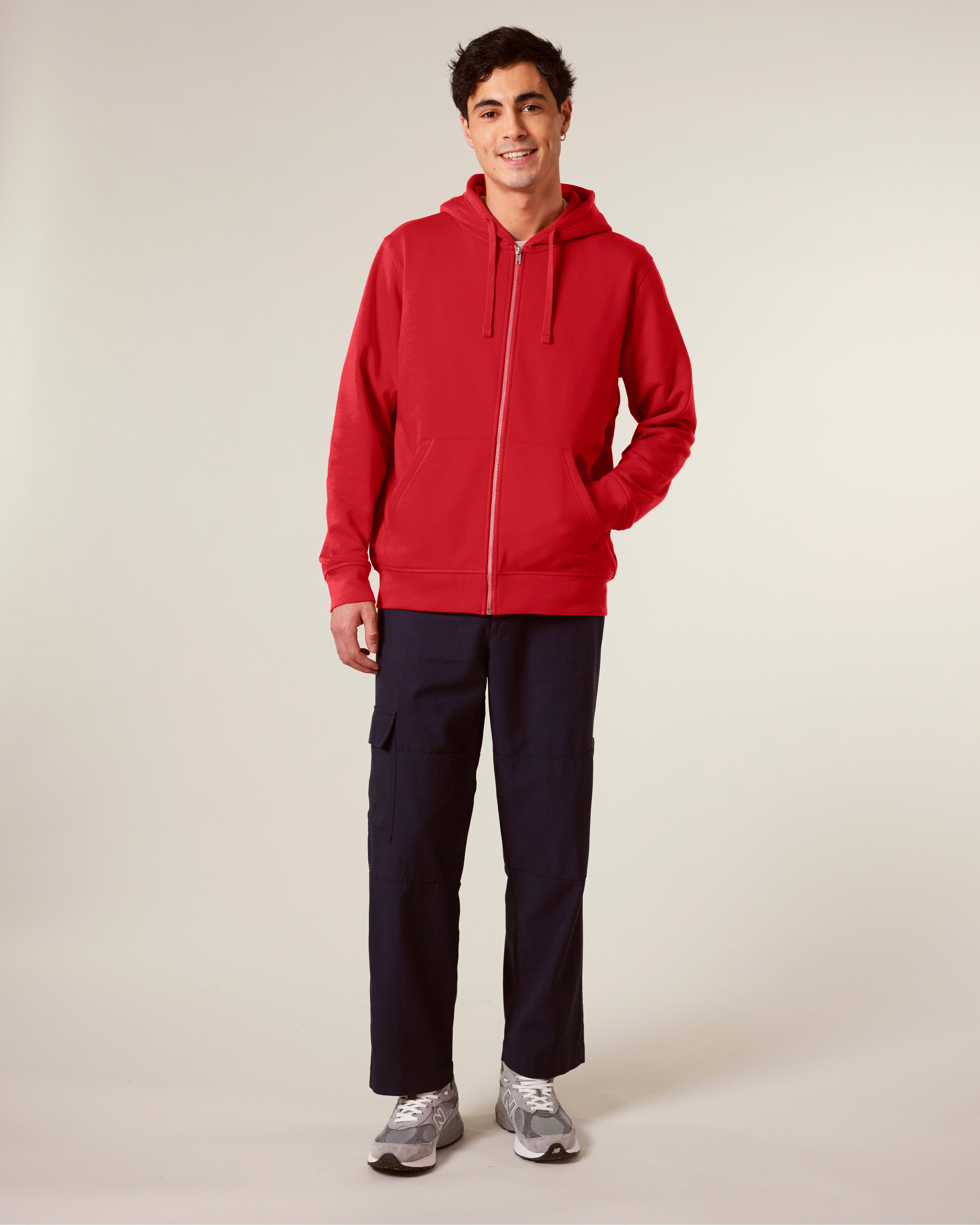 Felpa zip classic Unisex
