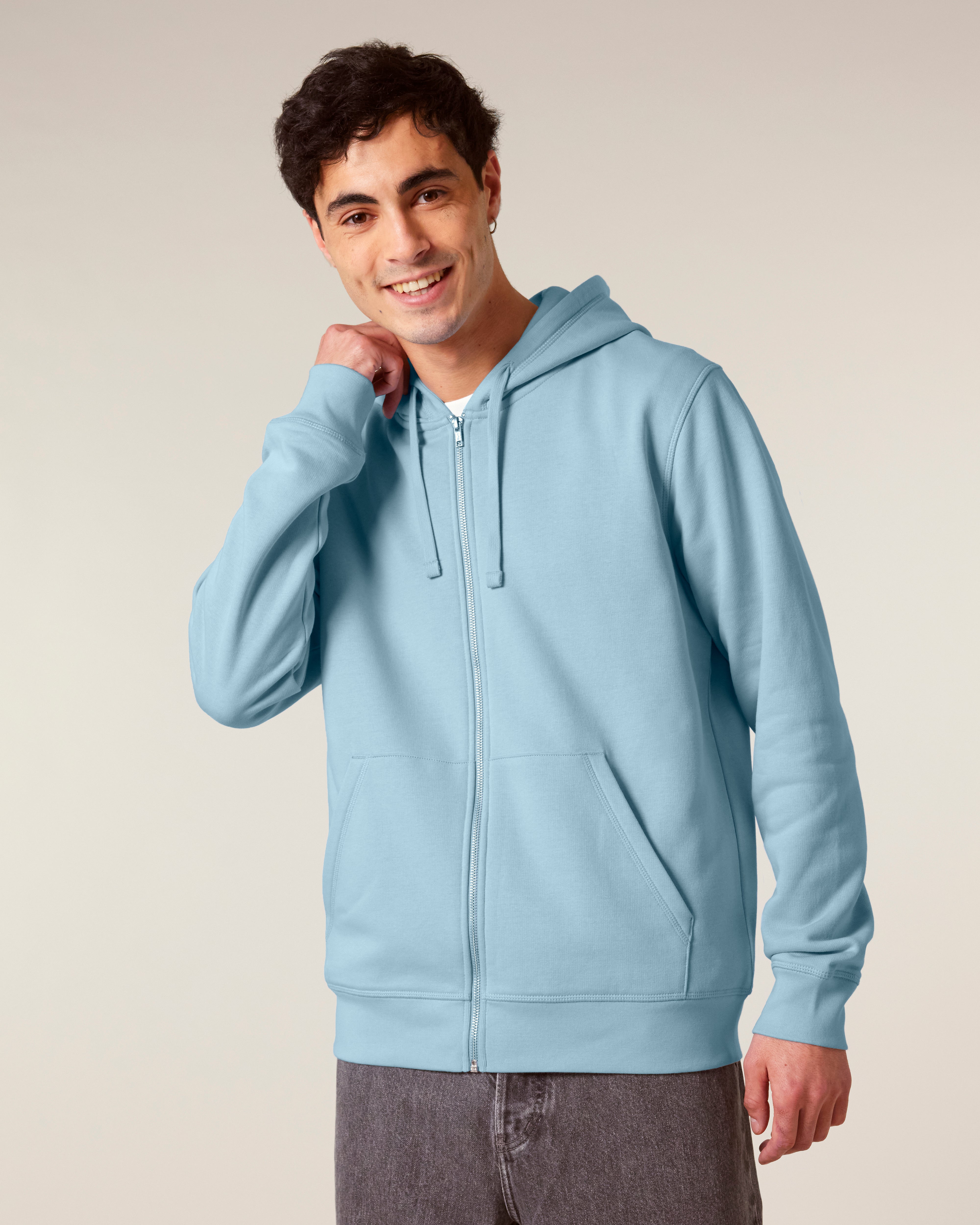 Felpa zip classic Unisex