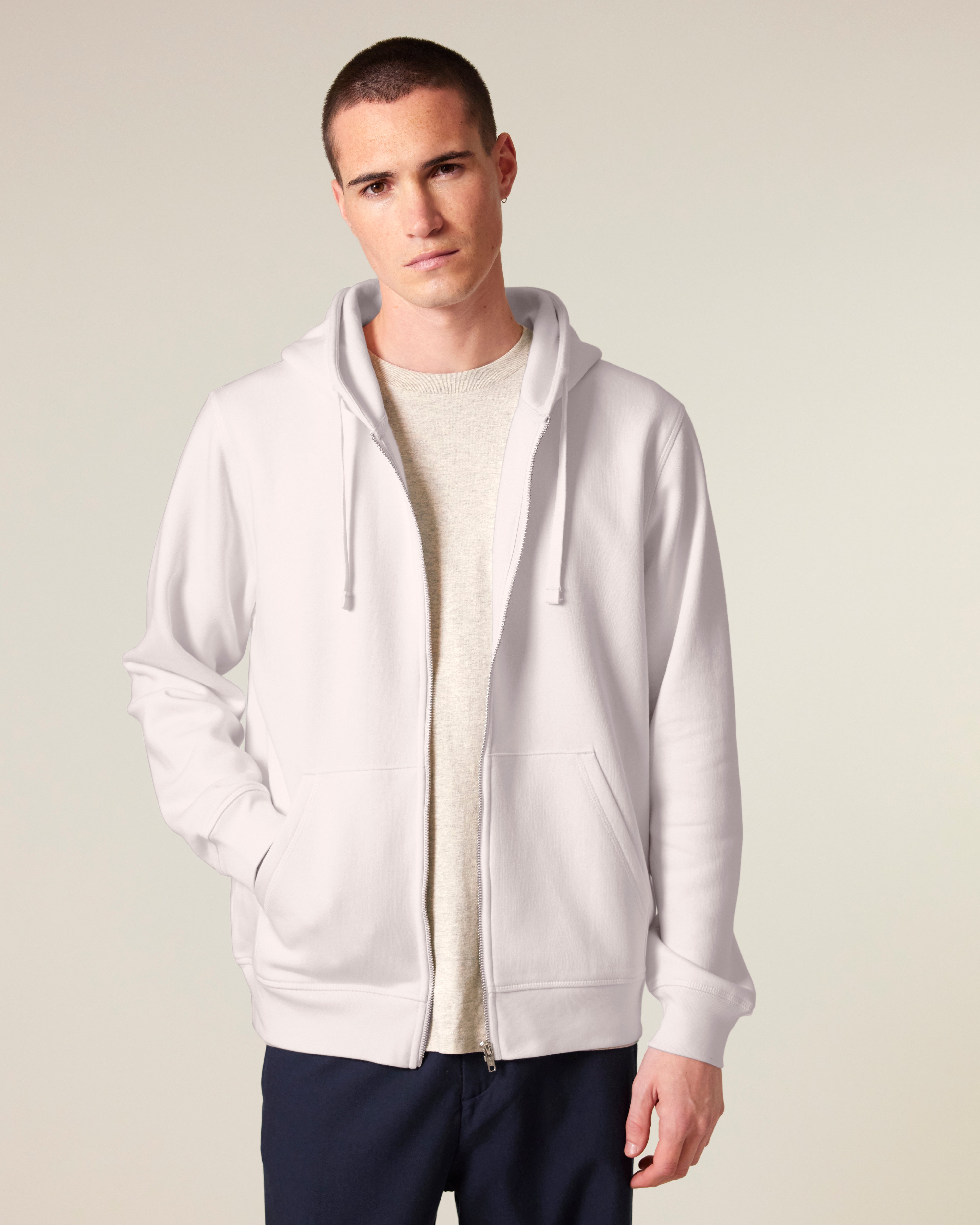 Felpa zip classic Unisex