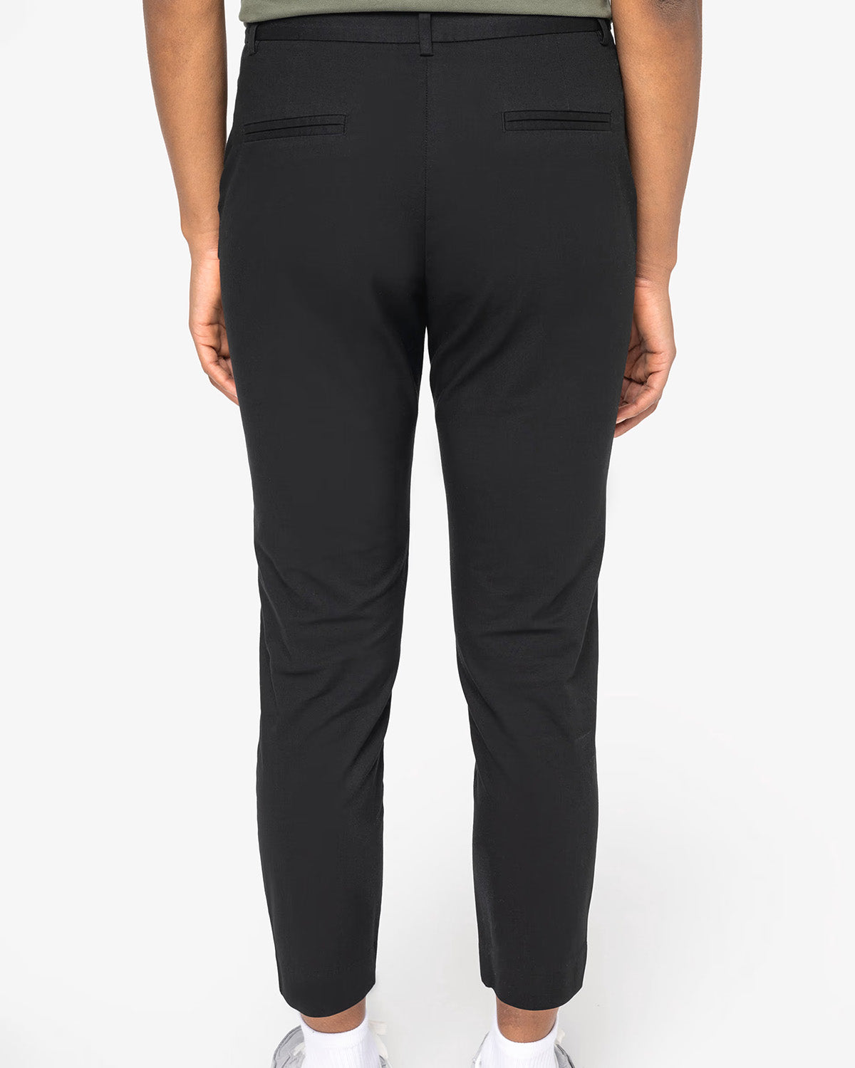 Pantaloni chino elastici Donna
