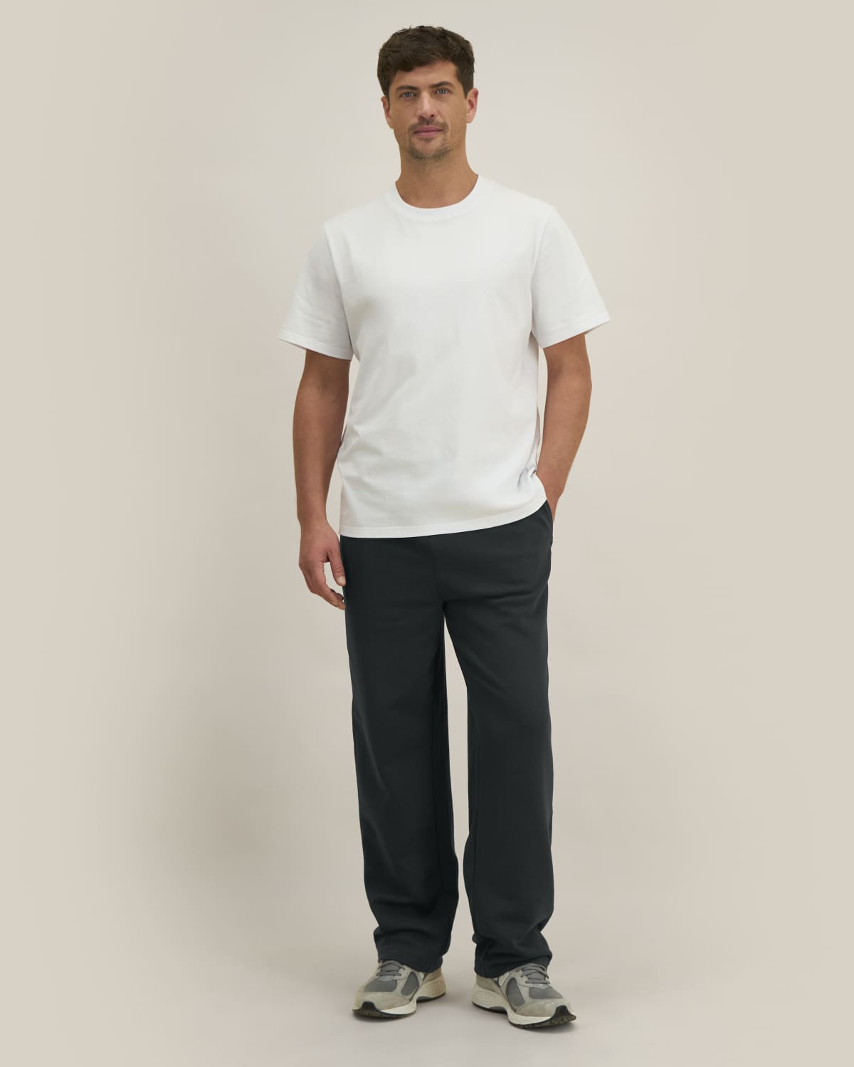 Pantaloni jogger a gamba dritta unisex
