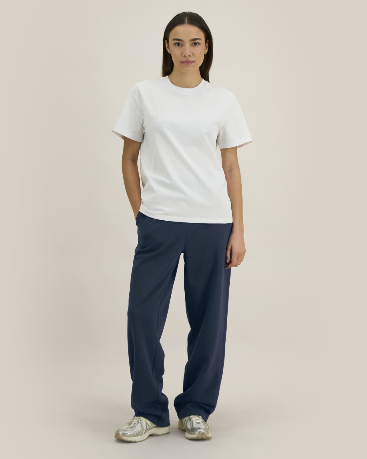 Pantaloni jogger a gamba dritta unisex