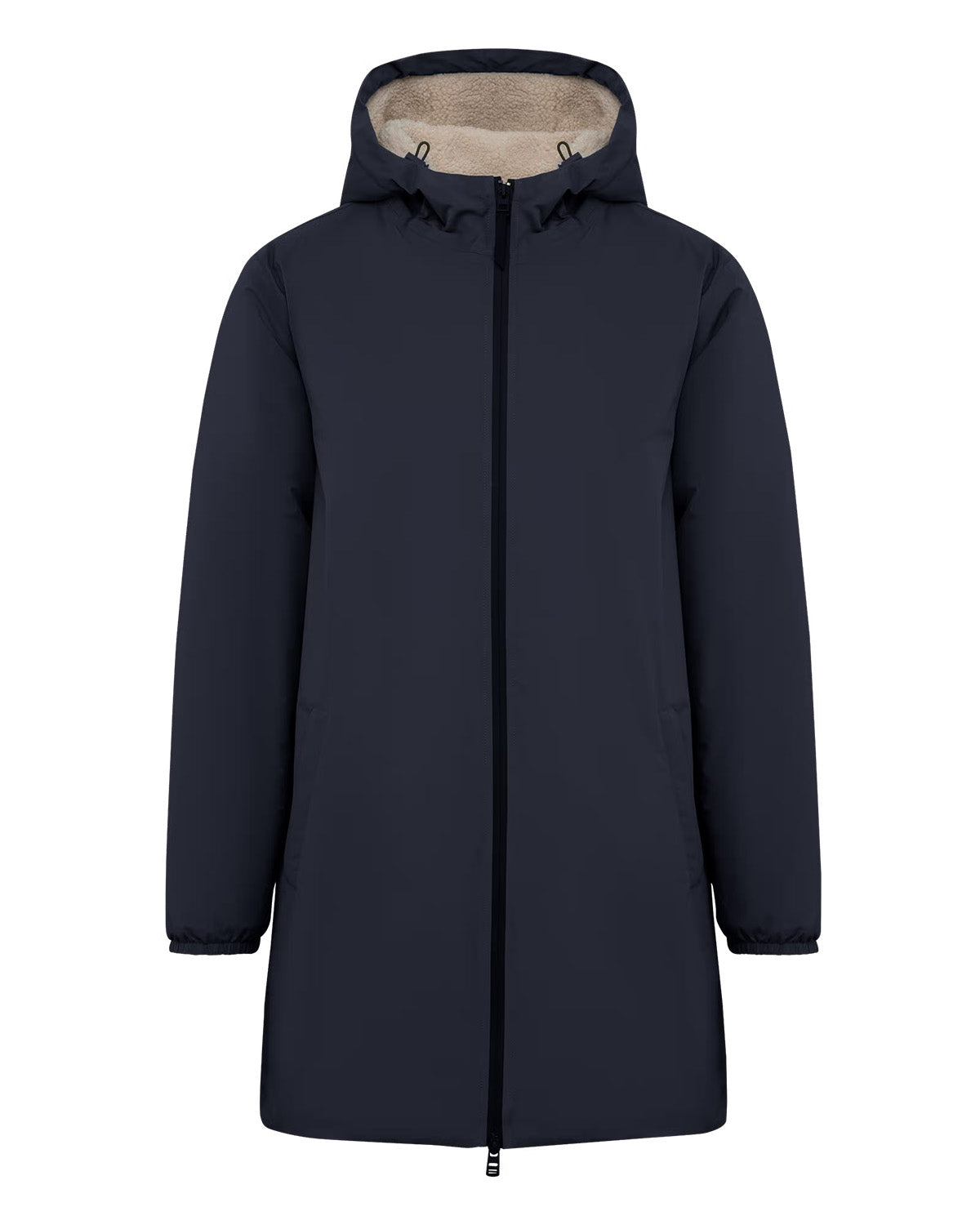 Giacca impermeabile foderata in sherpa unisex