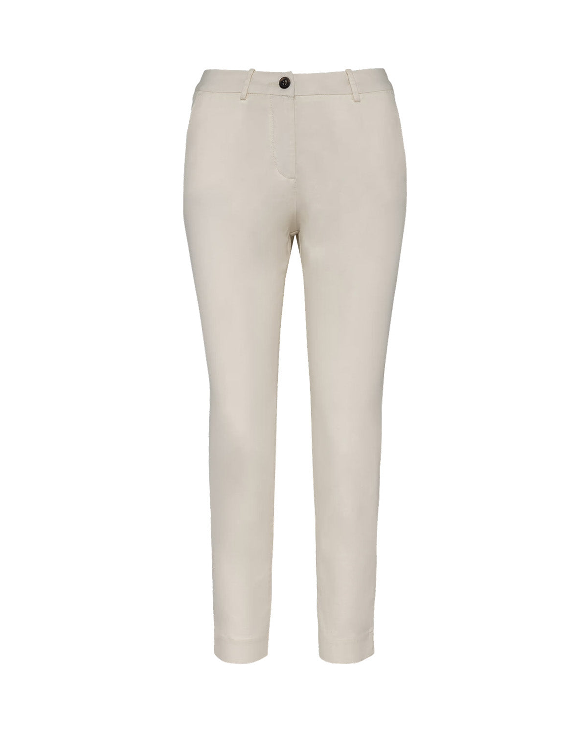 Pantaloni chino elastici Donna