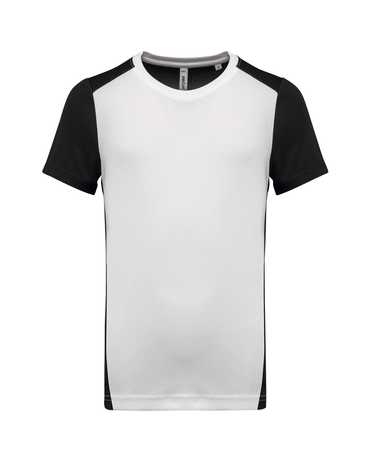 T-shirt sportiva bicolore riciclata Uomo
