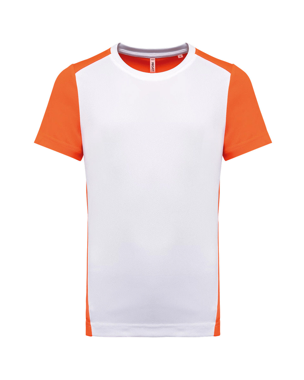 T-shirt sportiva bicolore riciclata Uomo