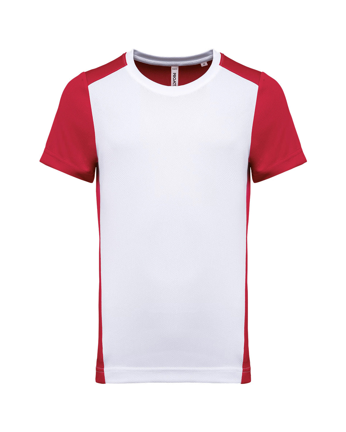 T-shirt sportiva bicolore riciclata Uomo