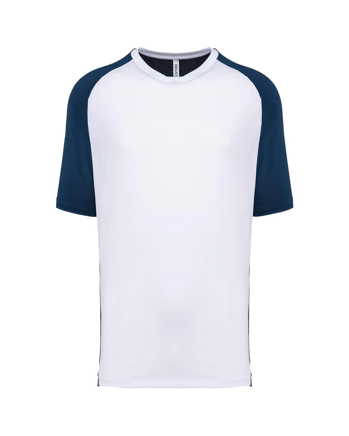T-shirt sportiva bicolore con maniche raglan Uomo