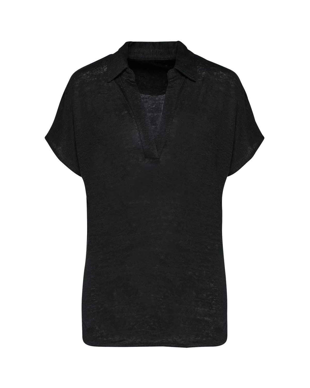 Polo in lino donna