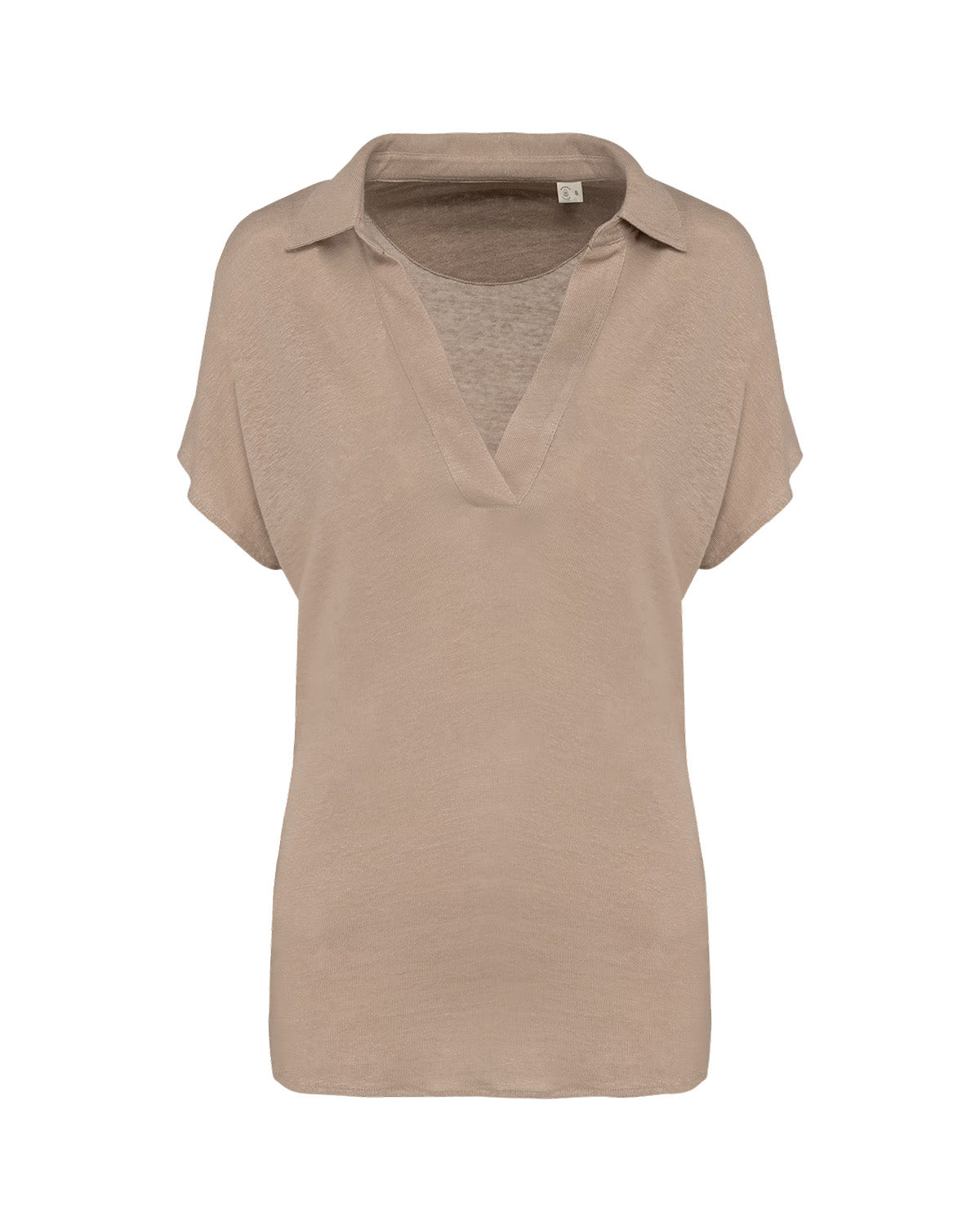 Polo in lino donna