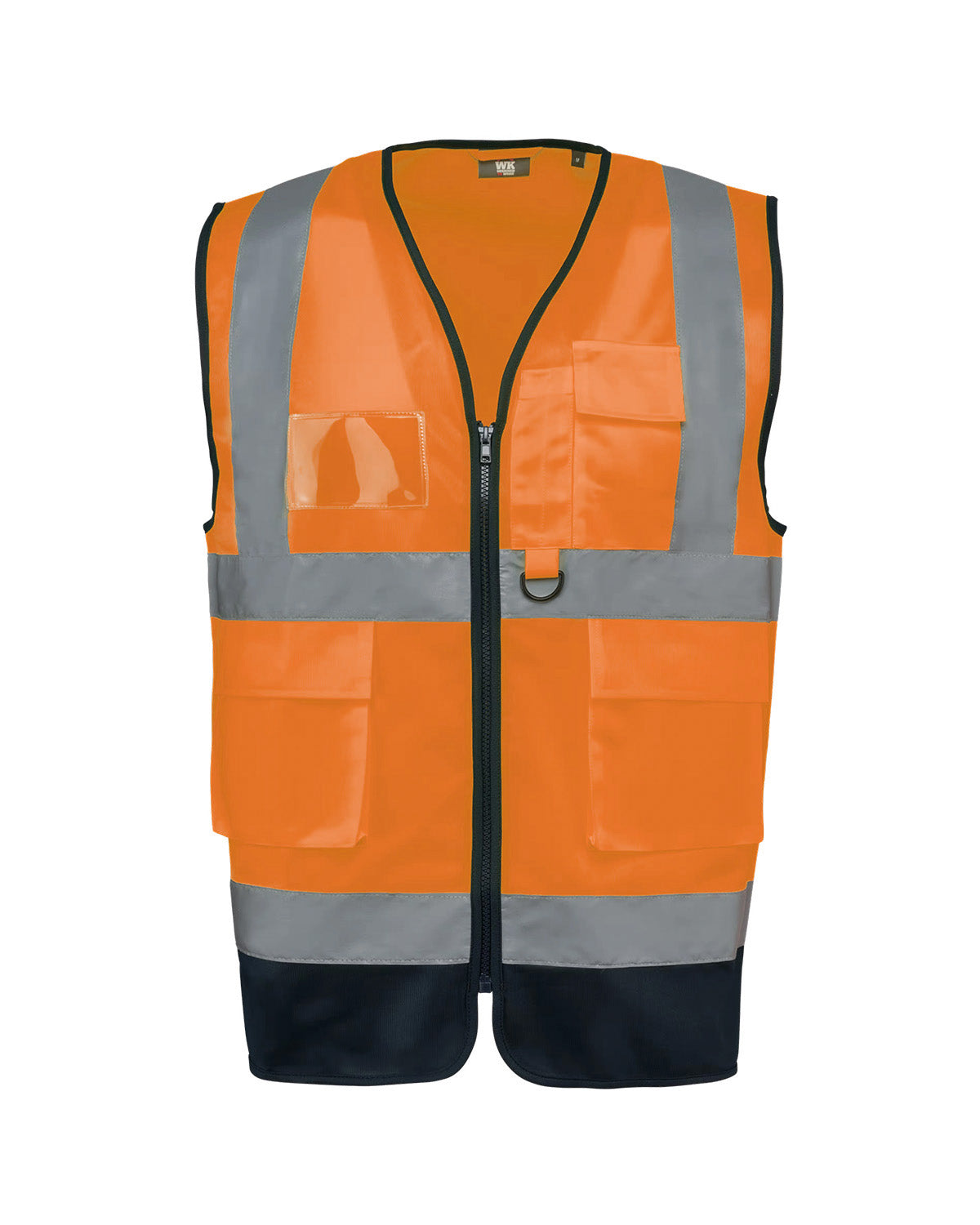 Gilet alta visibilità con zip Unisex