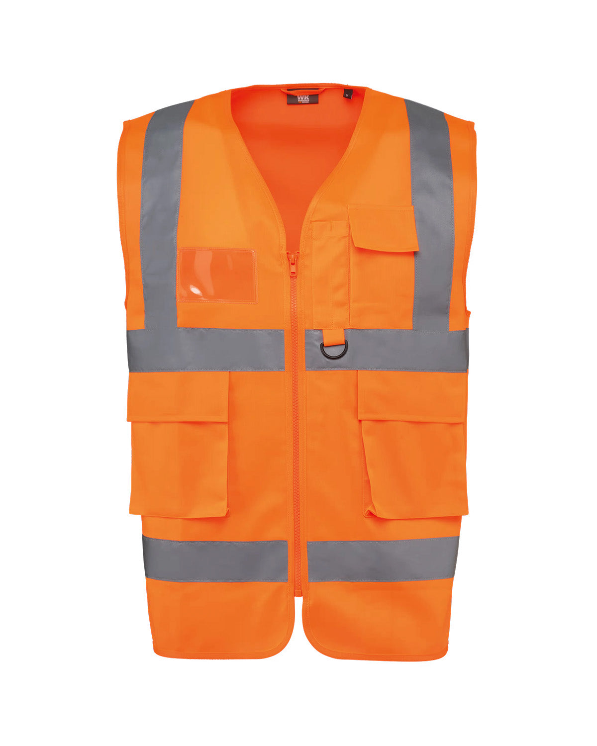 Gilet alta visibilità con zip Unisex
