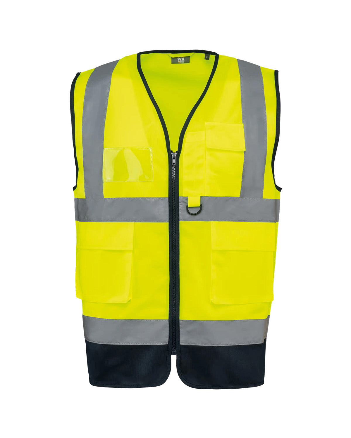 Gilet alta visibilità con zip Unisex