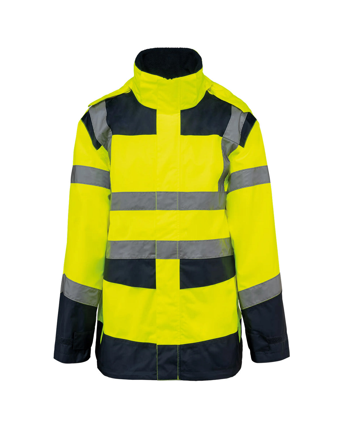 Parka alta visibilità riciclato 4 in 1 Unisex