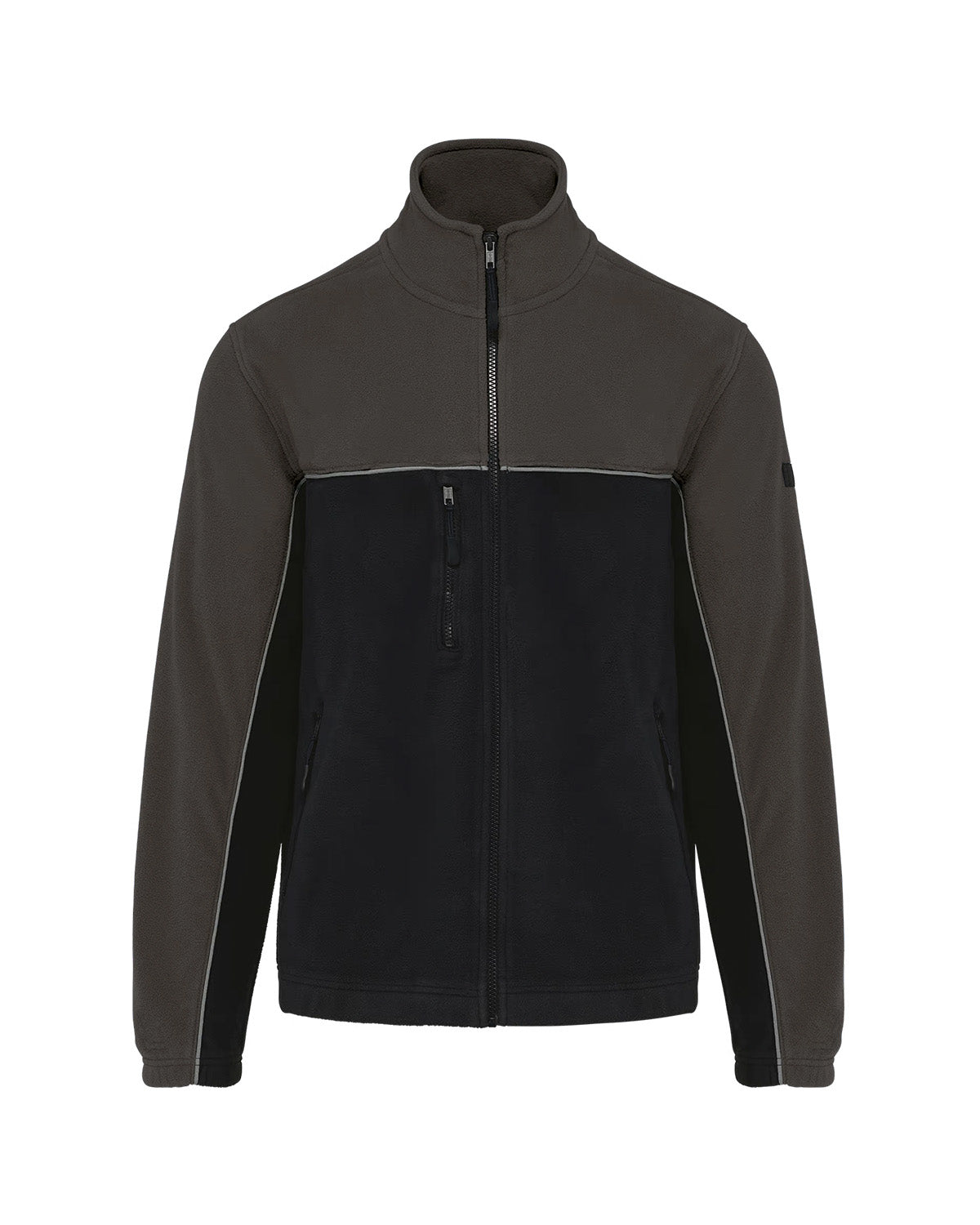 Giacca in micropile bicolore Unisex