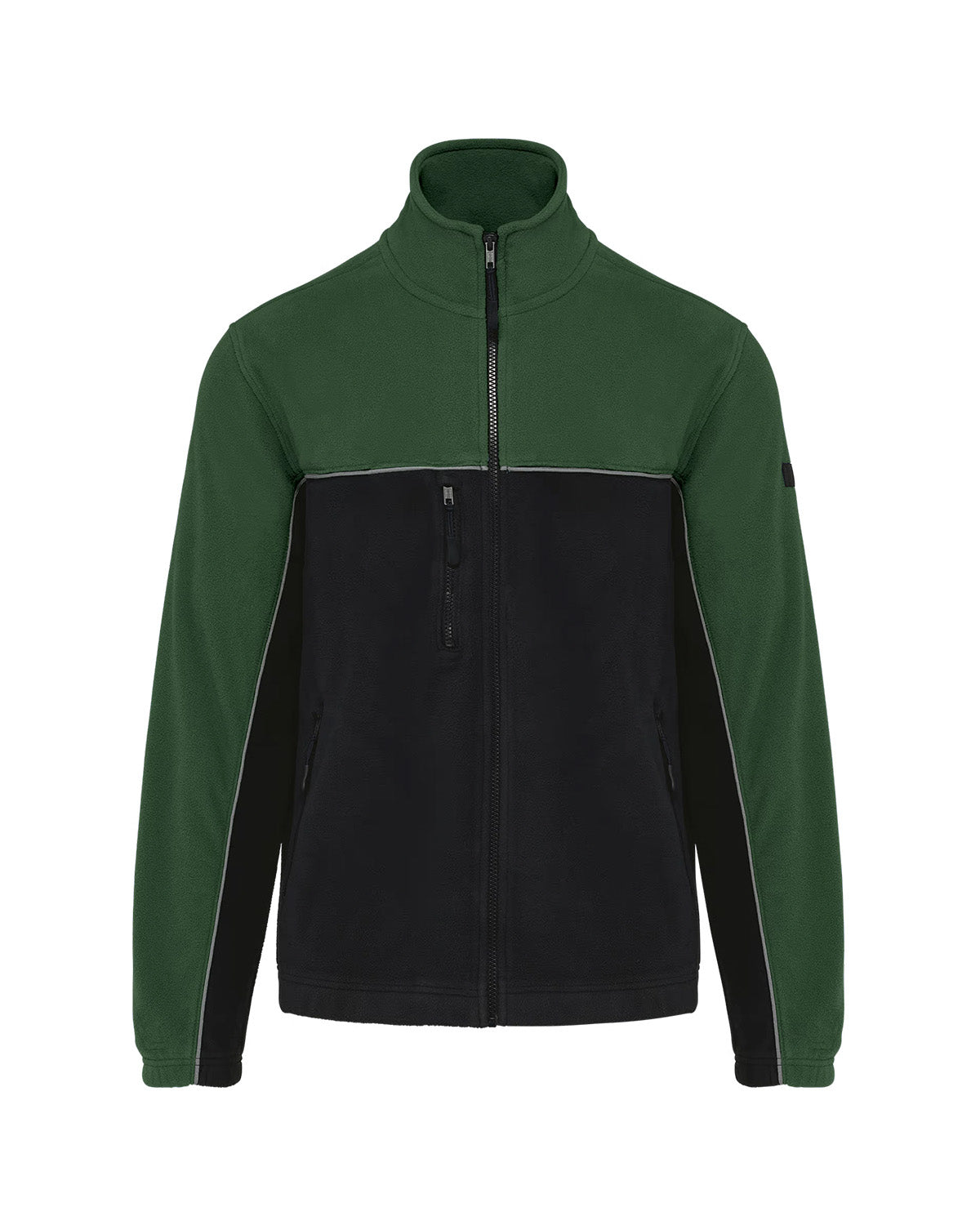Giacca in micropile bicolore Unisex