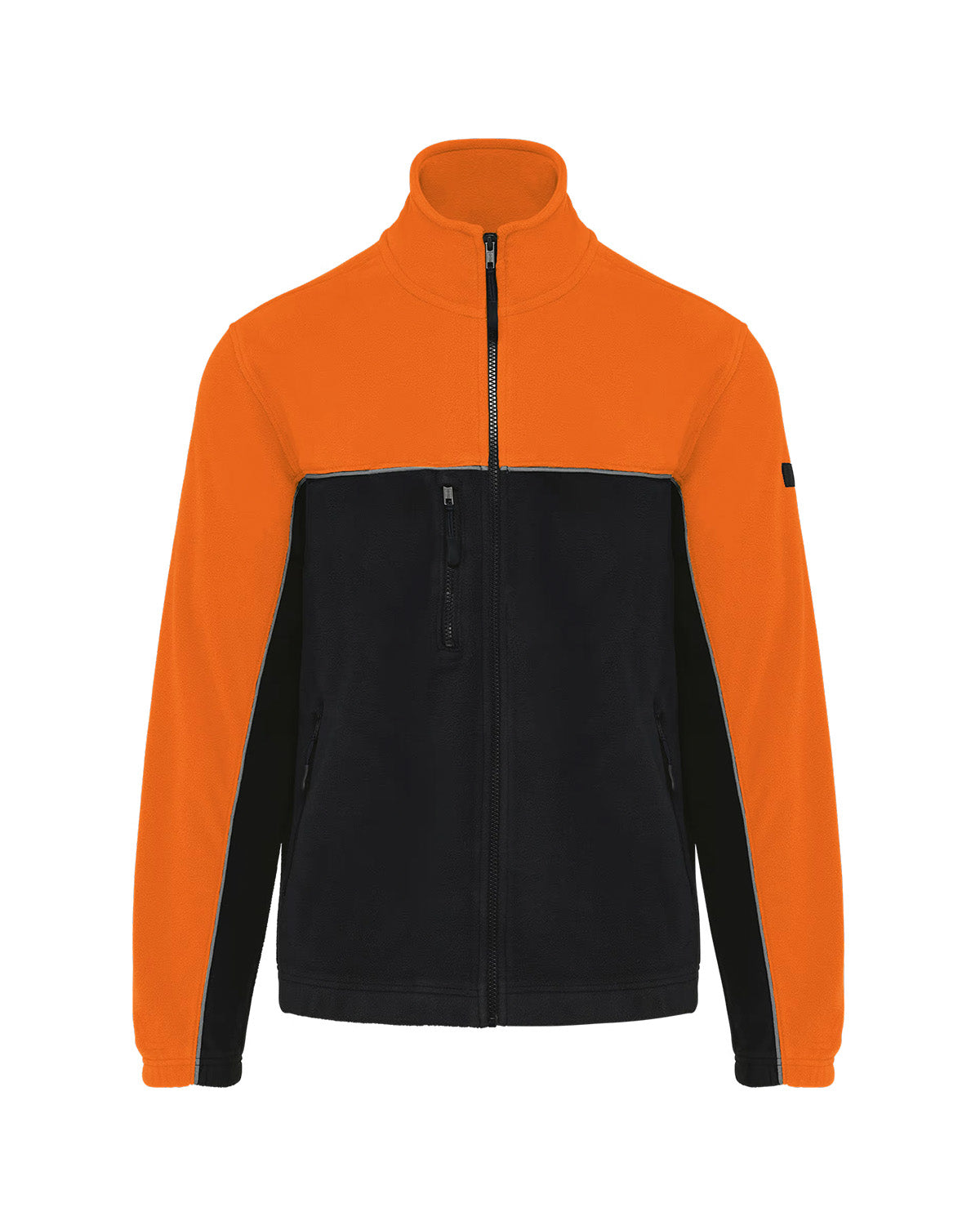Giacca in micropile bicolore Unisex