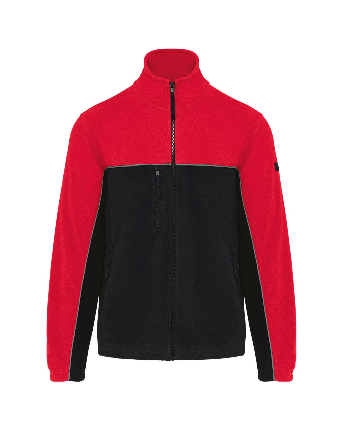 Giacca in micropile bicolore Unisex