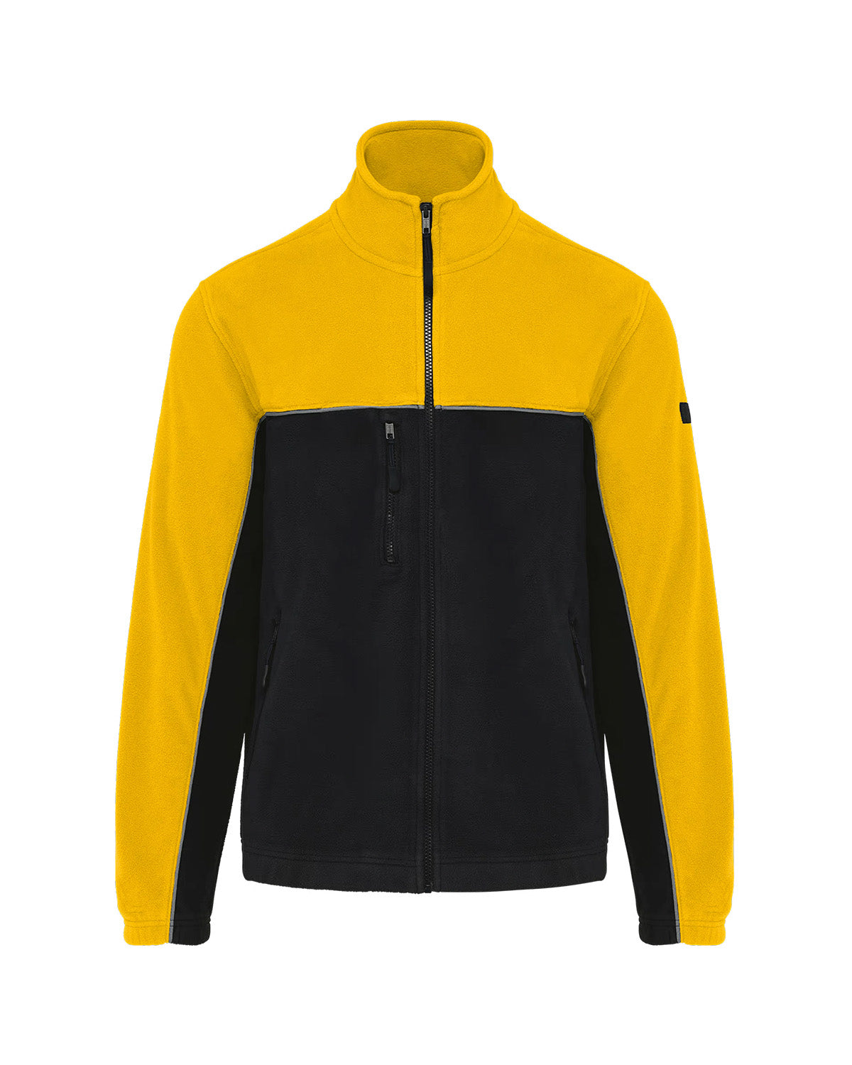 Giacca in micropile bicolore Unisex
