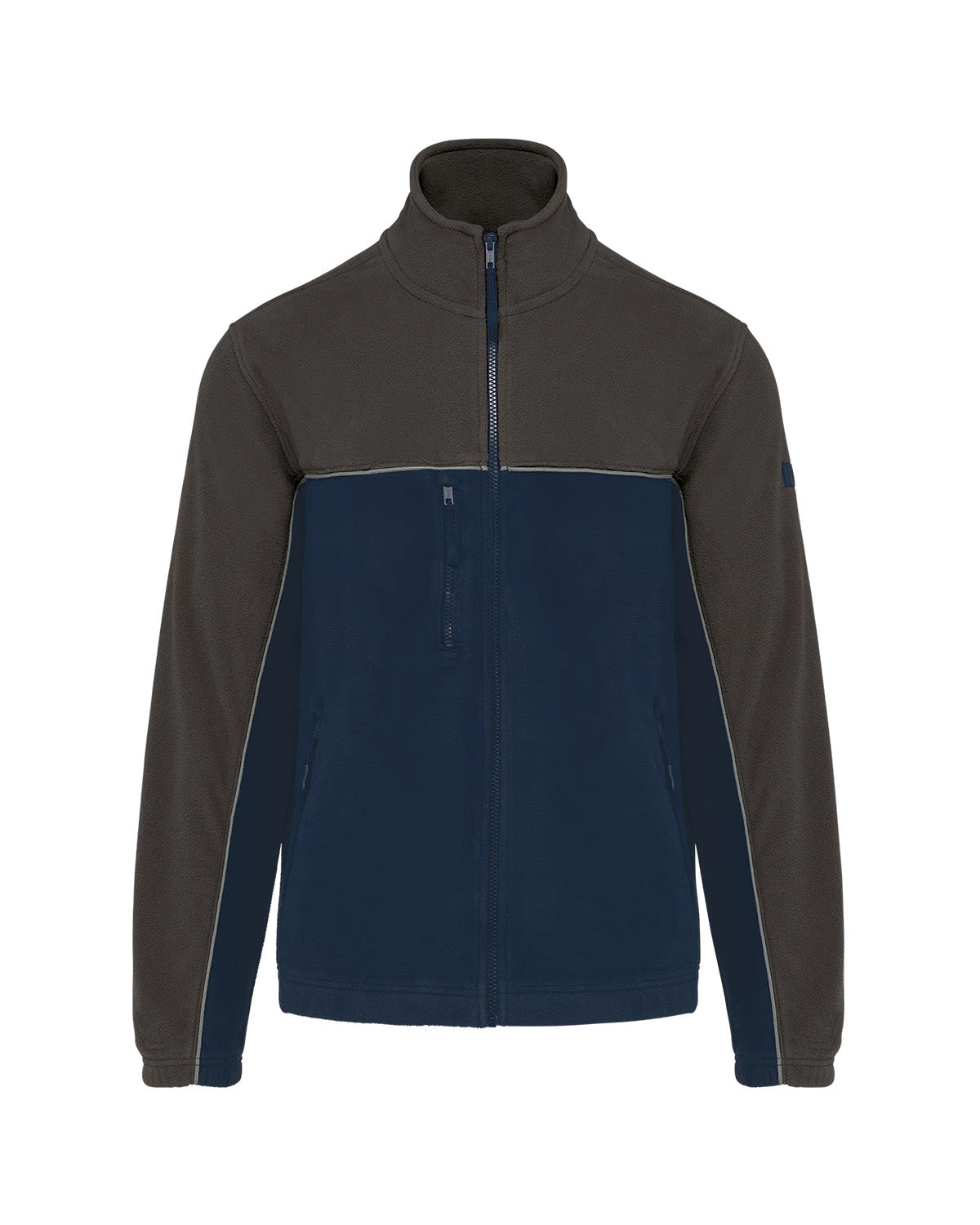 Giacca in micropile bicolore Unisex
