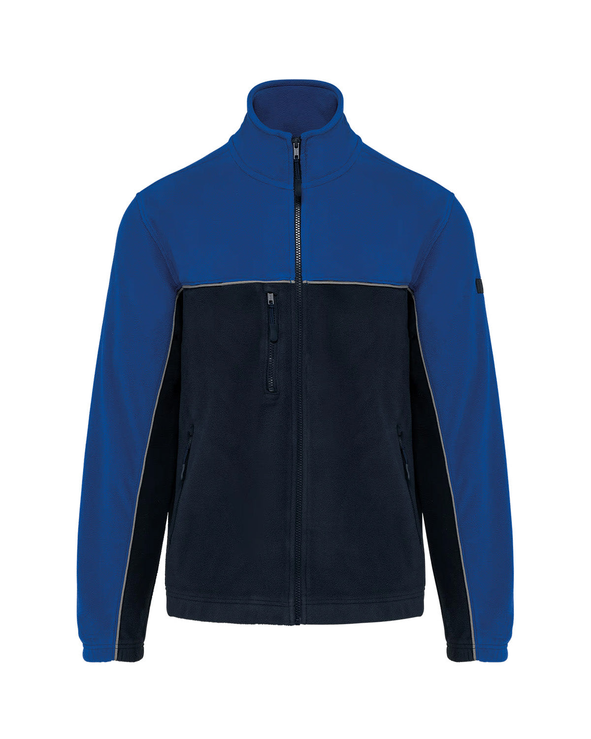 Giacca in micropile bicolore Unisex