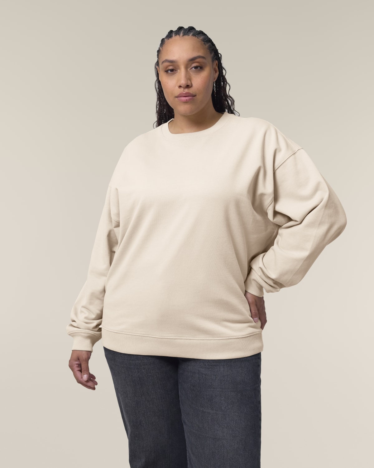 Felpa girocollo oversize Unisex
