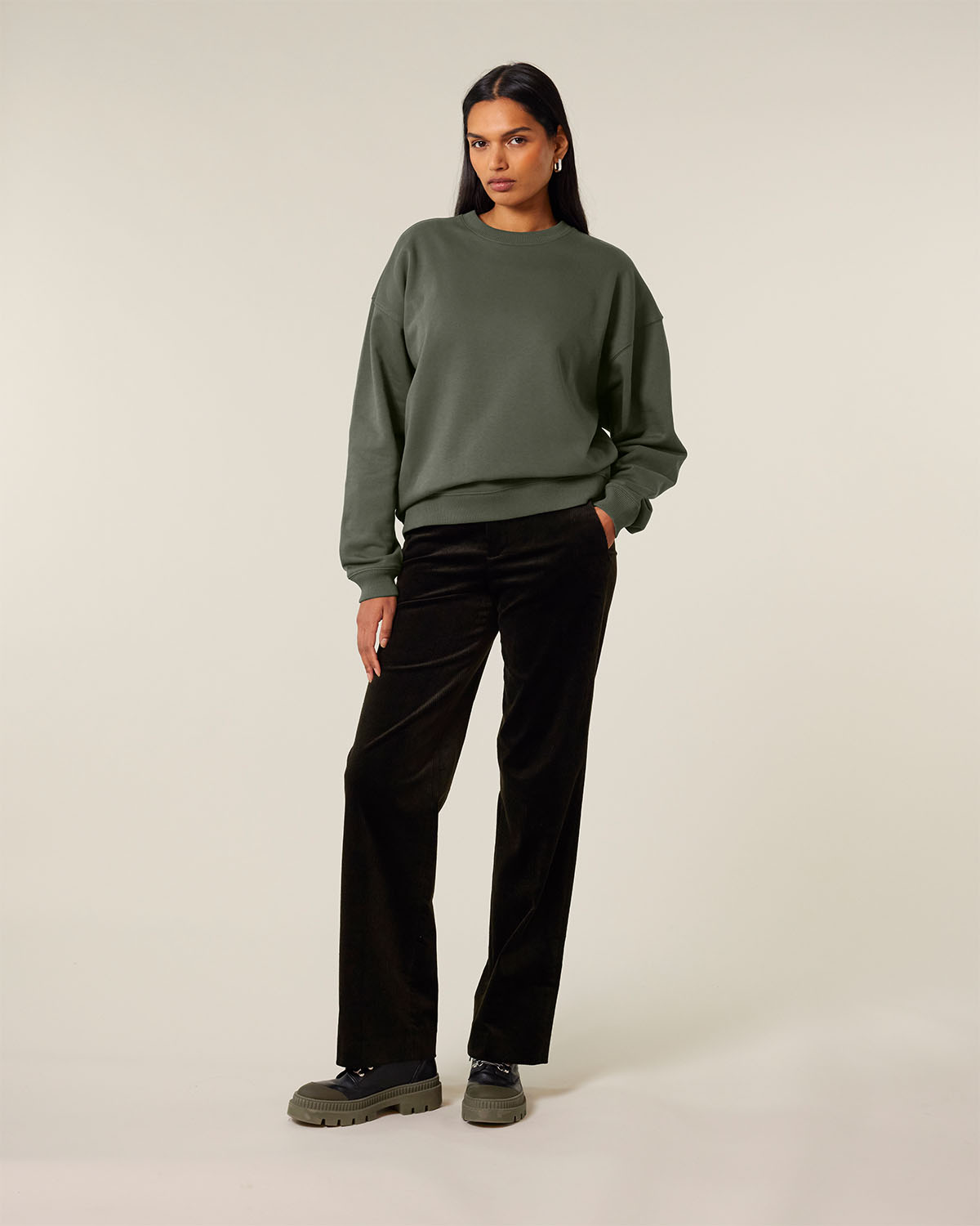 Felpa girocollo oversize Unisex
