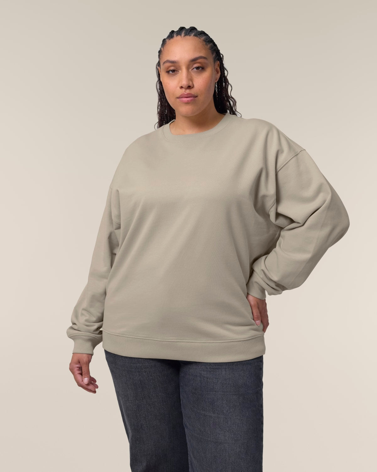 Felpa girocollo oversize Unisex