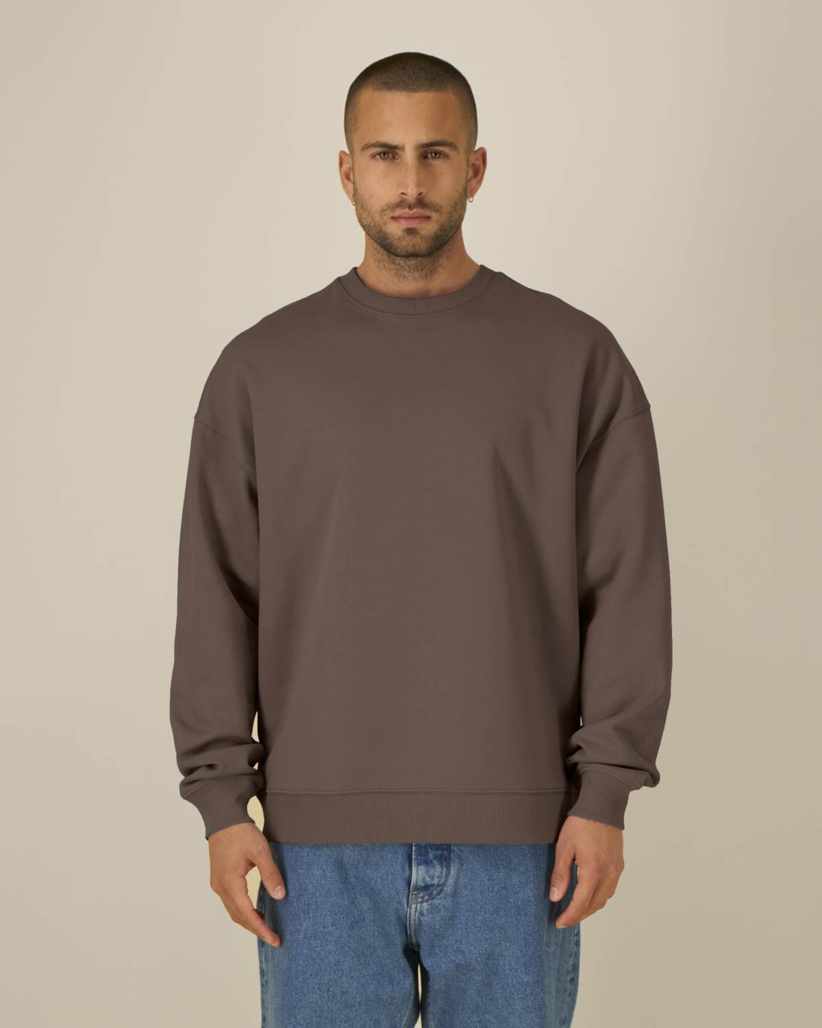 Felpa girocollo oversize unisex