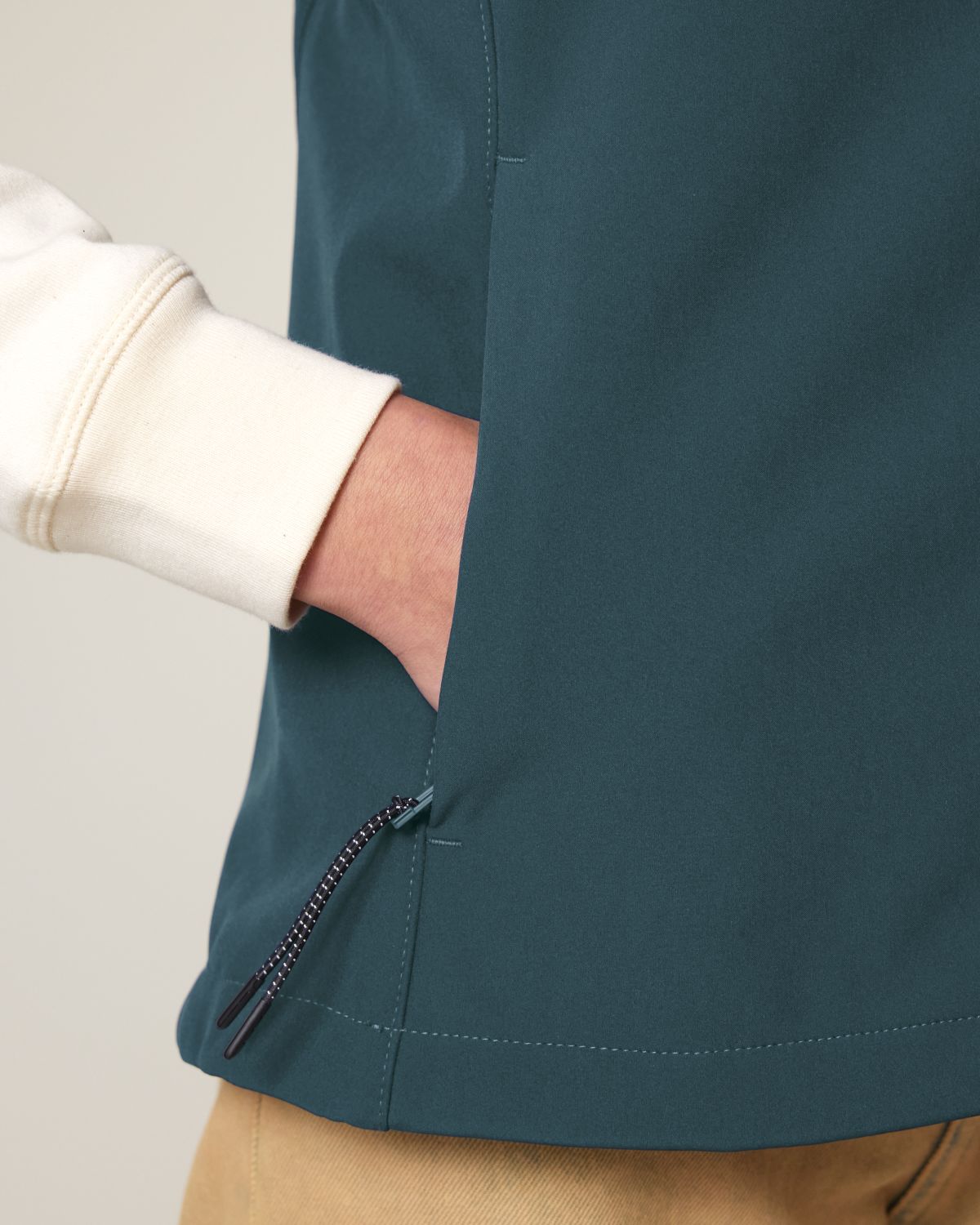 Softshell Smanicato Donna