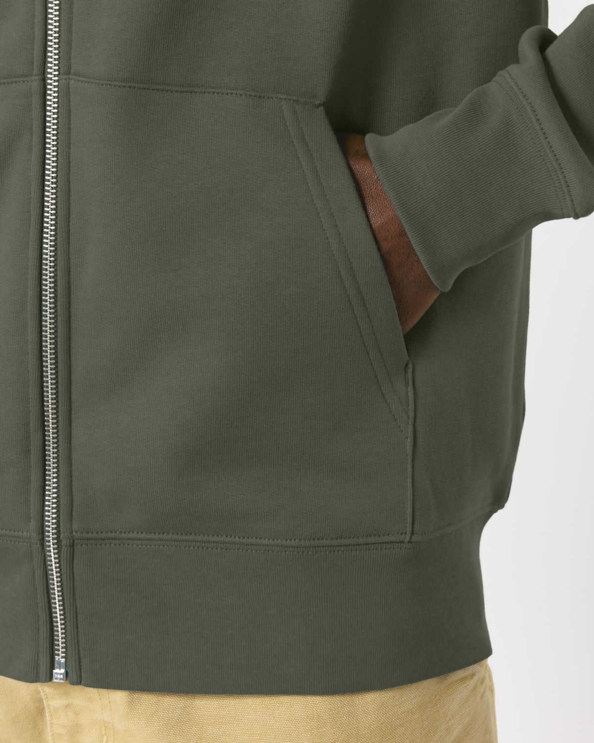 Felpa zip premium Unisex