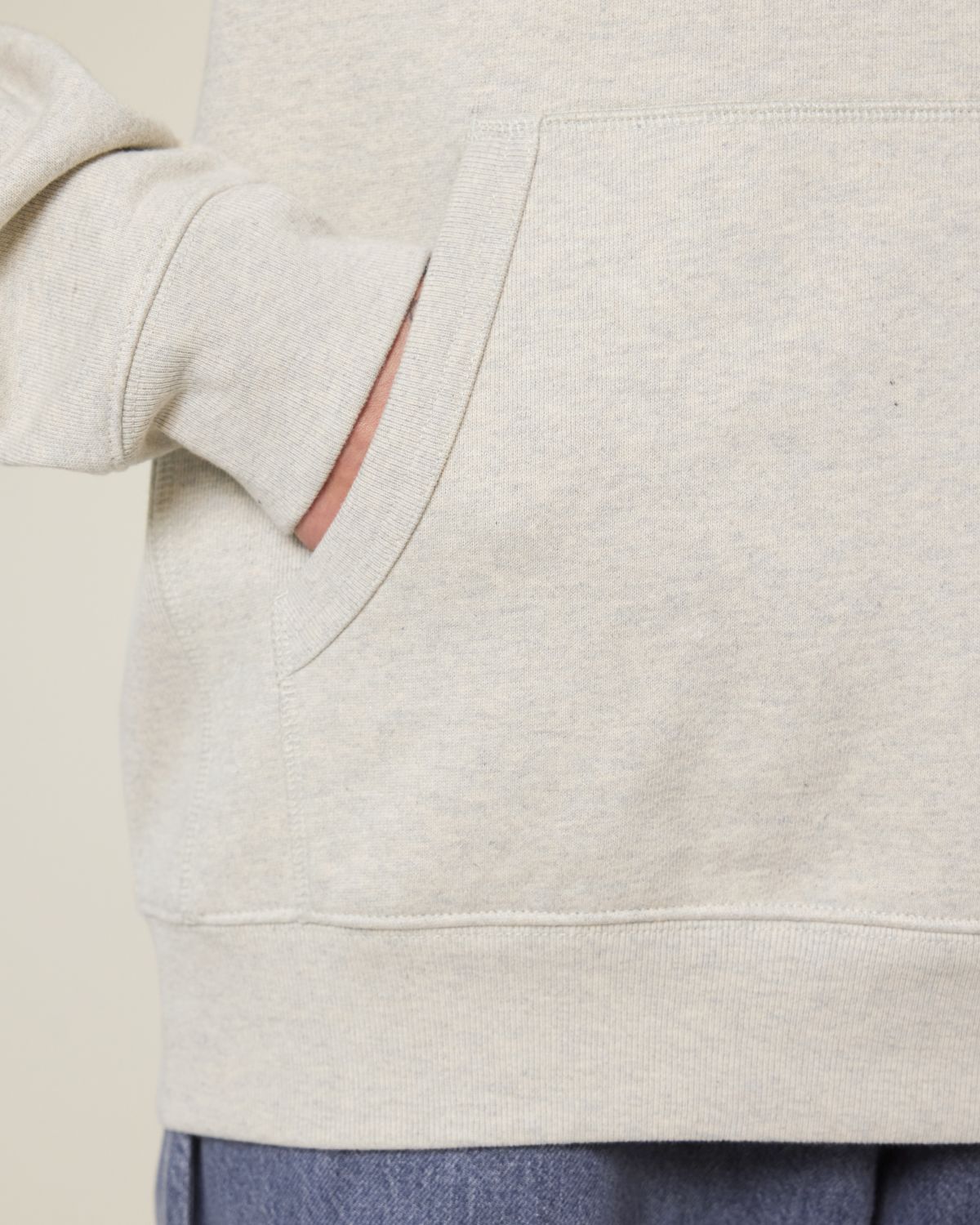 Felpa cappuccio raglan Unisex