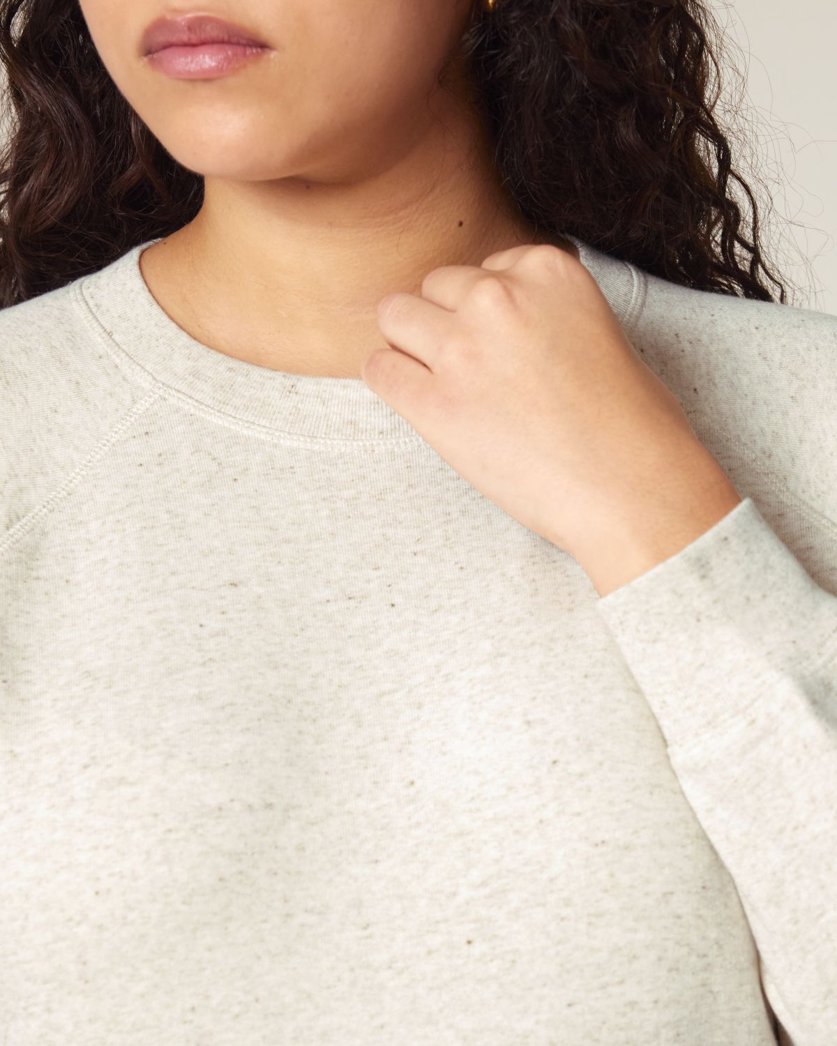 Felpa girocollo raglan Donna