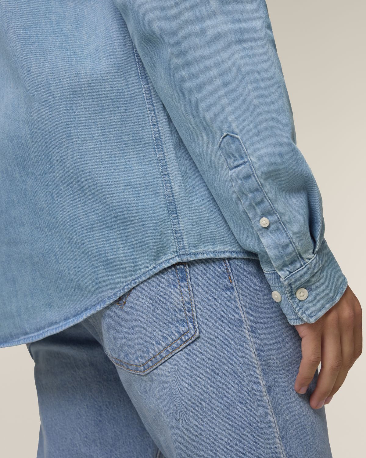 Camicia in denim Uomo
