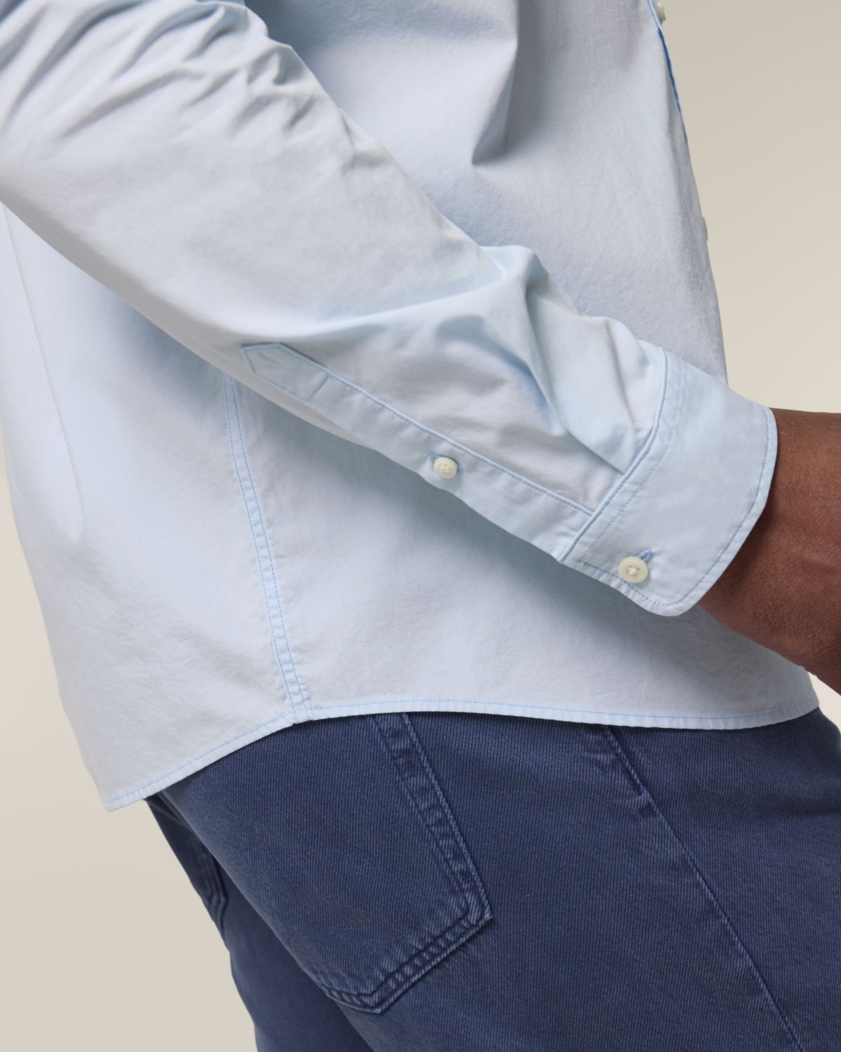 Camicia in popeline Uomo