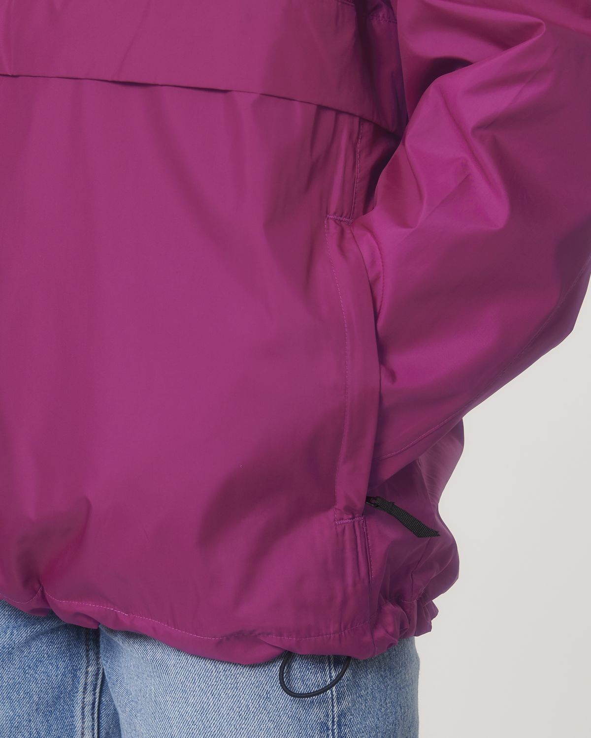 Giacca a vento mezza zip
