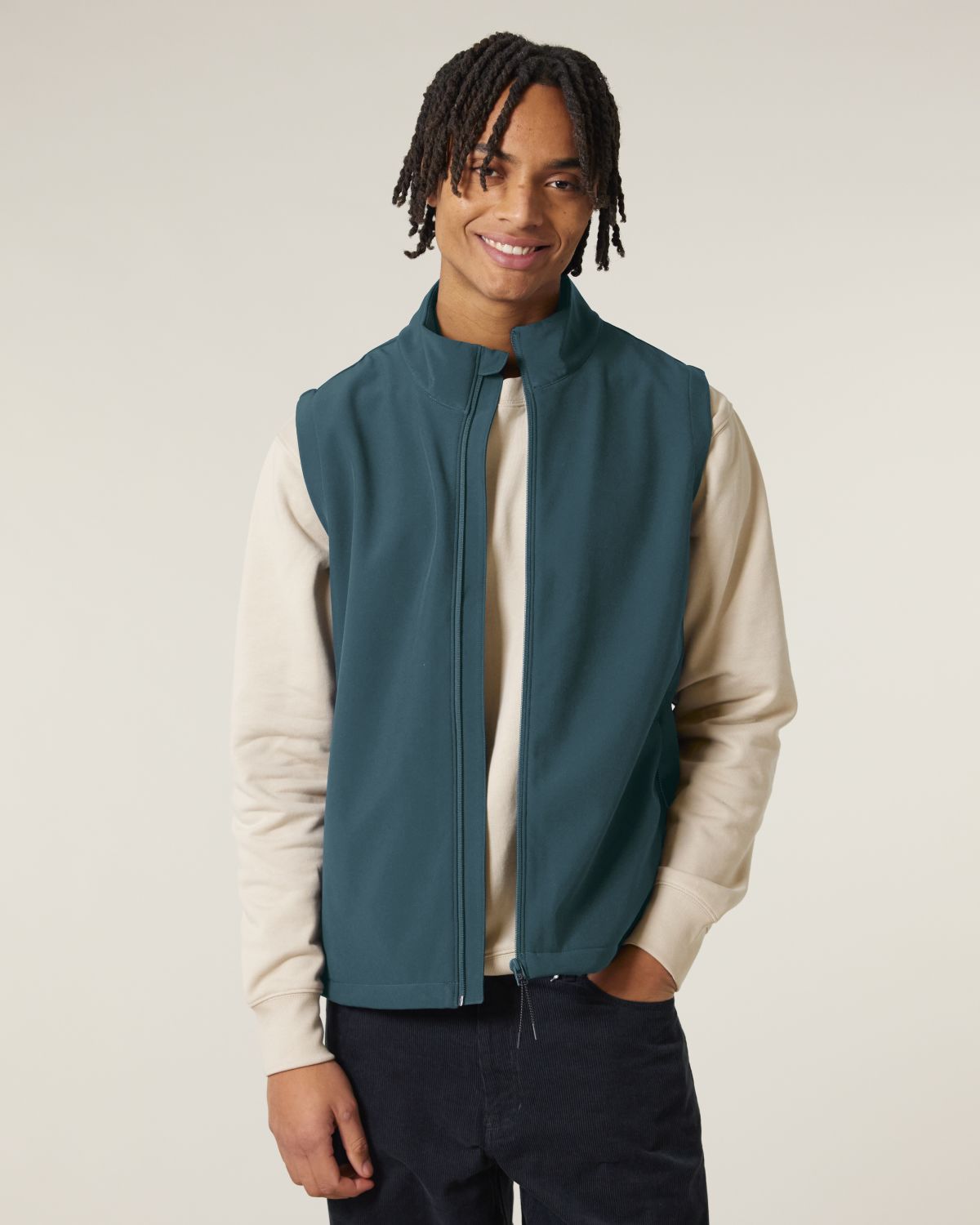 Softshell Smanicato Uomo