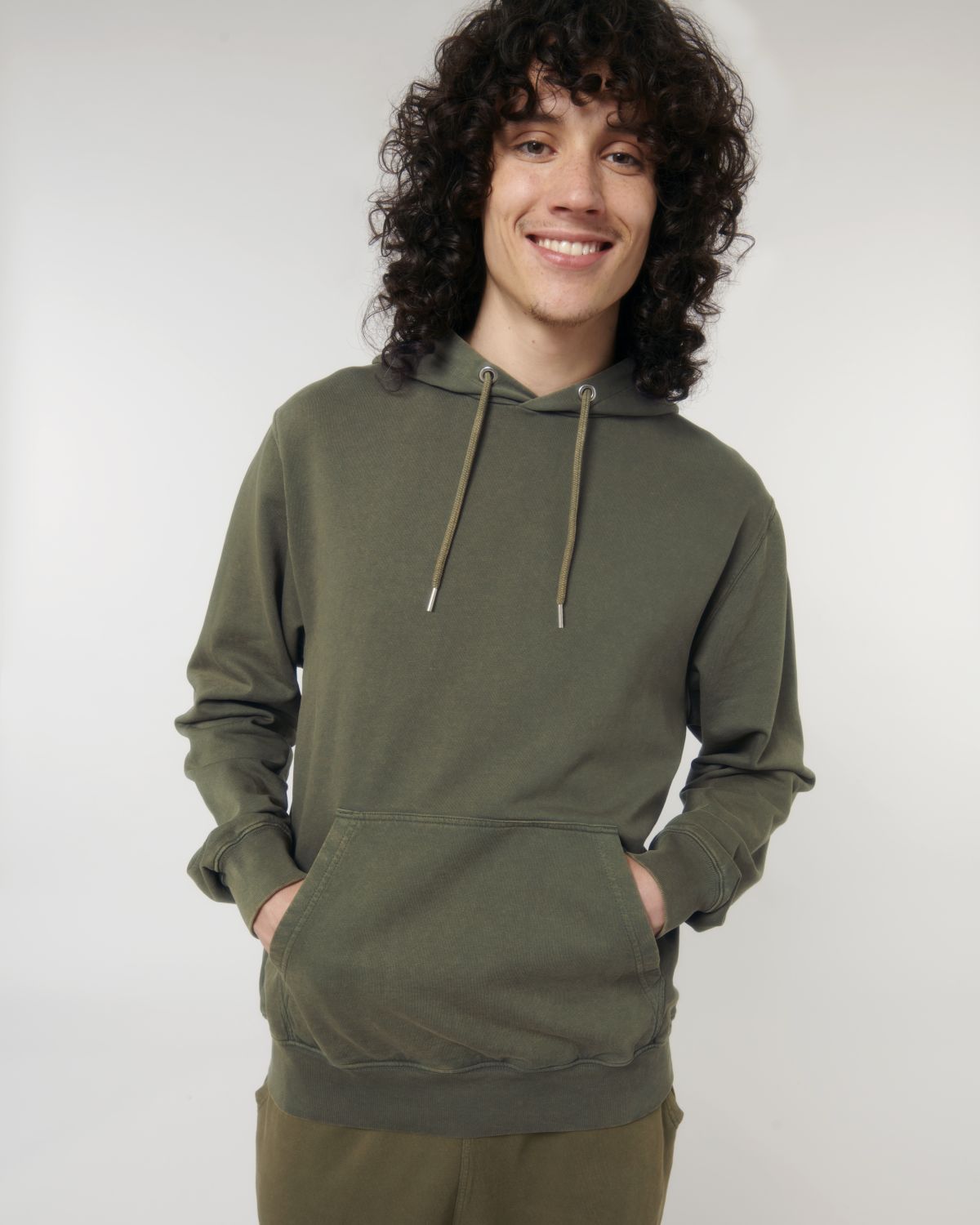 Felpa cappuccio leggera vintage Unisex